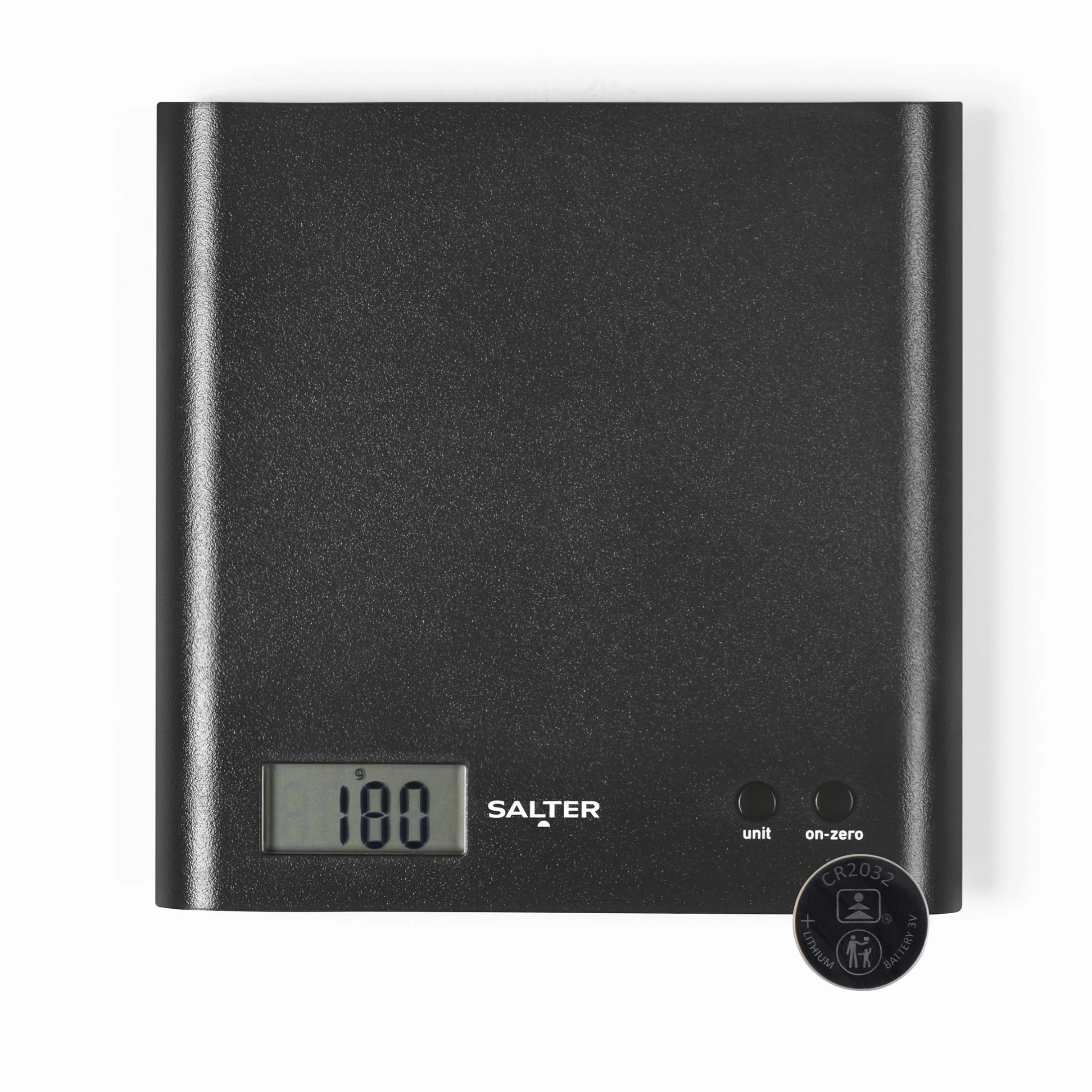 Salter 1066 BKDR15 Elektroniczna waga kuchenna Arc ABS, precyzyjne ważenie, wyświetlacz LCD