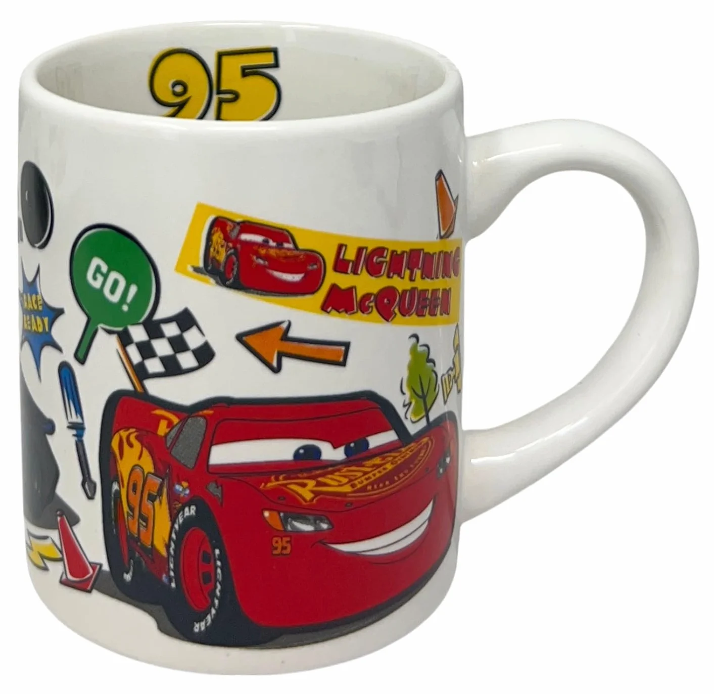 CARTOON 3-częściowy zestaw ceramiczny Disney Cars miska miska talerz zastawa stołowa dla dzieci zestaw obiadowy