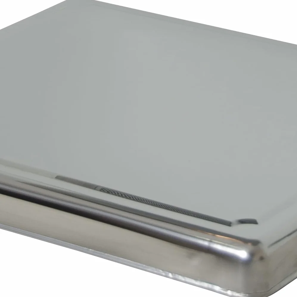 JOCCA Osłona płyty ze stali nierdzewnej 6414, srebrna, 60,5 x 52,5 x 5,5 cm