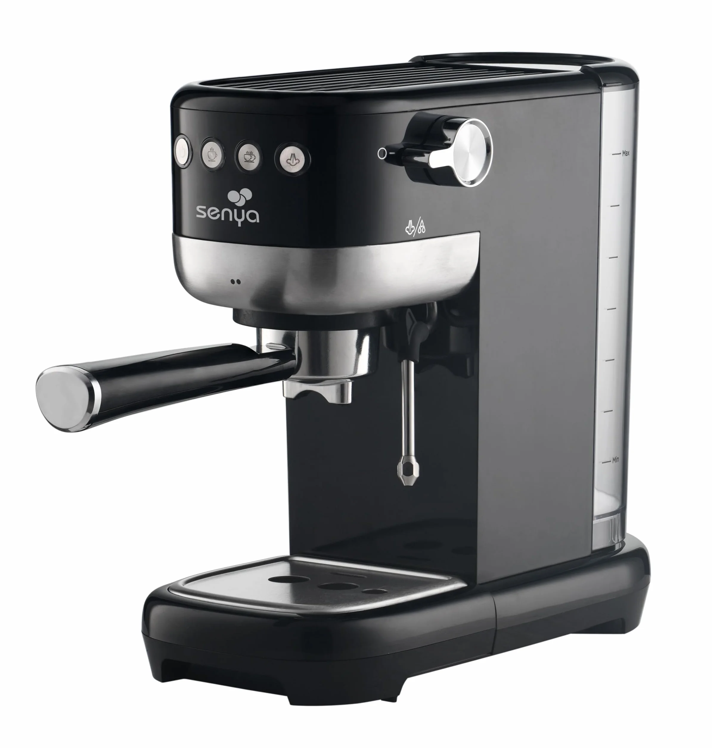 Senya Tasty Coffee ekspres do kawy 20 barów, ekspres do kawy espresso i cappuccino 1300 W, Thermoblock, spieniacz mleka, automatyczne wyłączanie