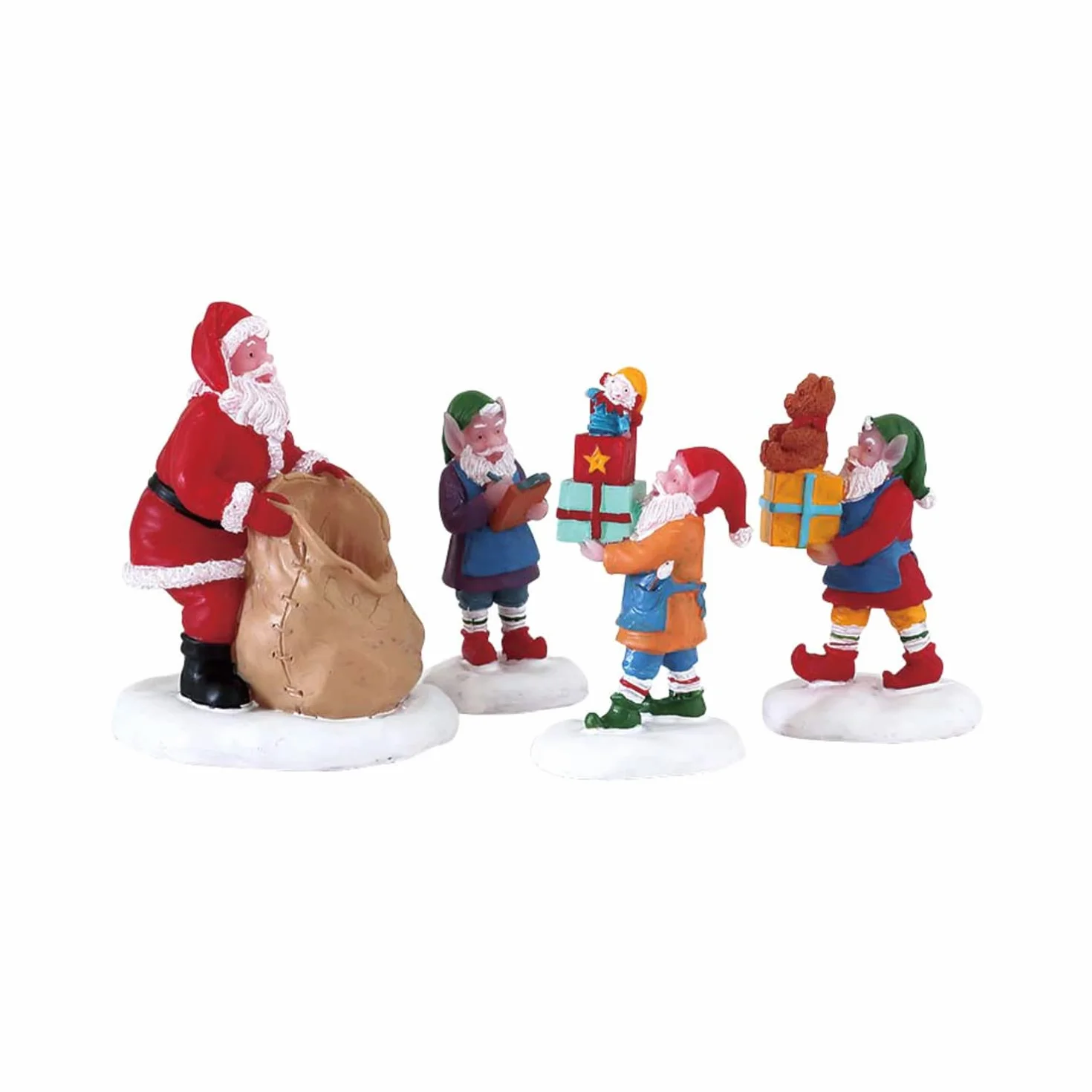 Lemax - Present Procession - Set Of 4