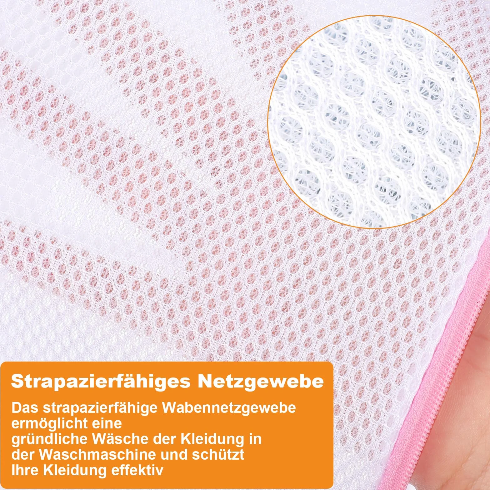 Dntorx 3 sztuki woreczki do prania biustonoszy do pralki 18cmx20cm, siateczka do prania z ukrytym zamkiem błyskawicznym, wielokrotnego użytku siateczka do biustonoszy do pralki worek do prania na