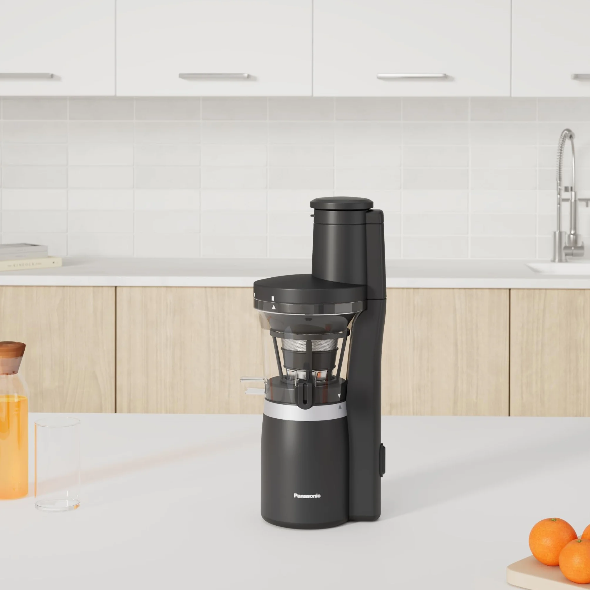 Panasonic MJ-L700KXE Sokowirówka Wolnoobrotowa 150 W Stal Nierdzewna Czarny Szary