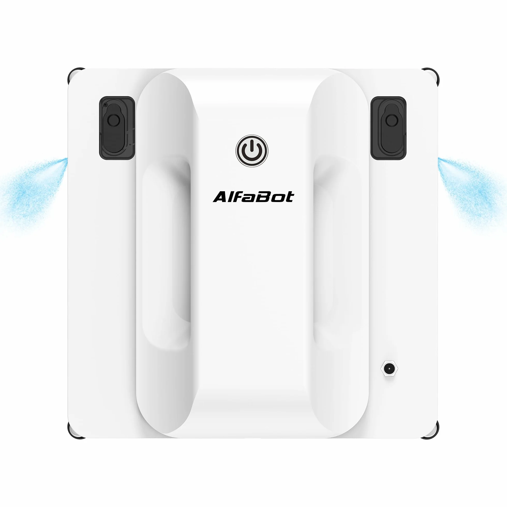 AlfaBot GLS400 robot do mycia okien, automatyczne spryskiwanie wodą, zbiornik 50 ml, rozpoznawanie krawędzi