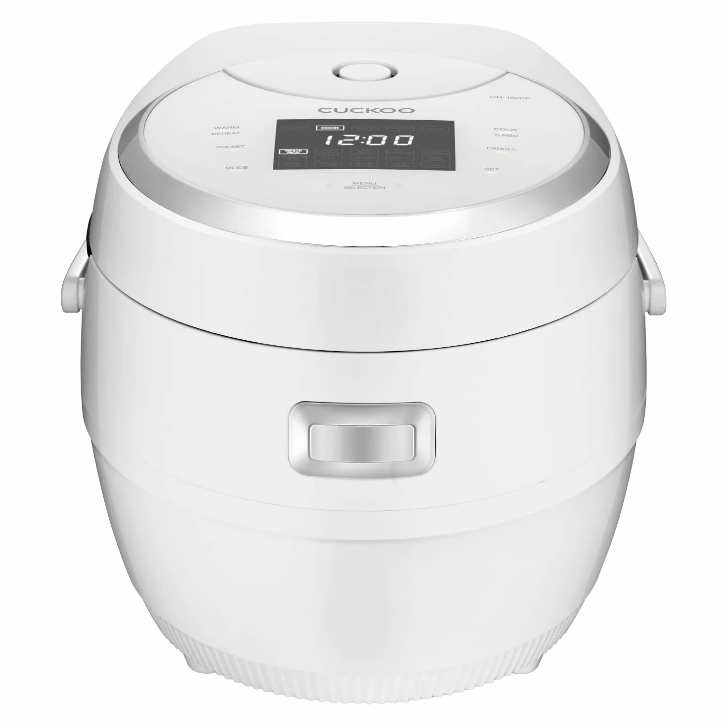 CUCKOO Szybkowar do ryżu i parowar z 14 programami, funkcja turbo i utrzymania ciepła, timer, garnek wewnętrzny z powłoką zapobiegającą przywieraniu i funkcją automatycznego czyszczenia
