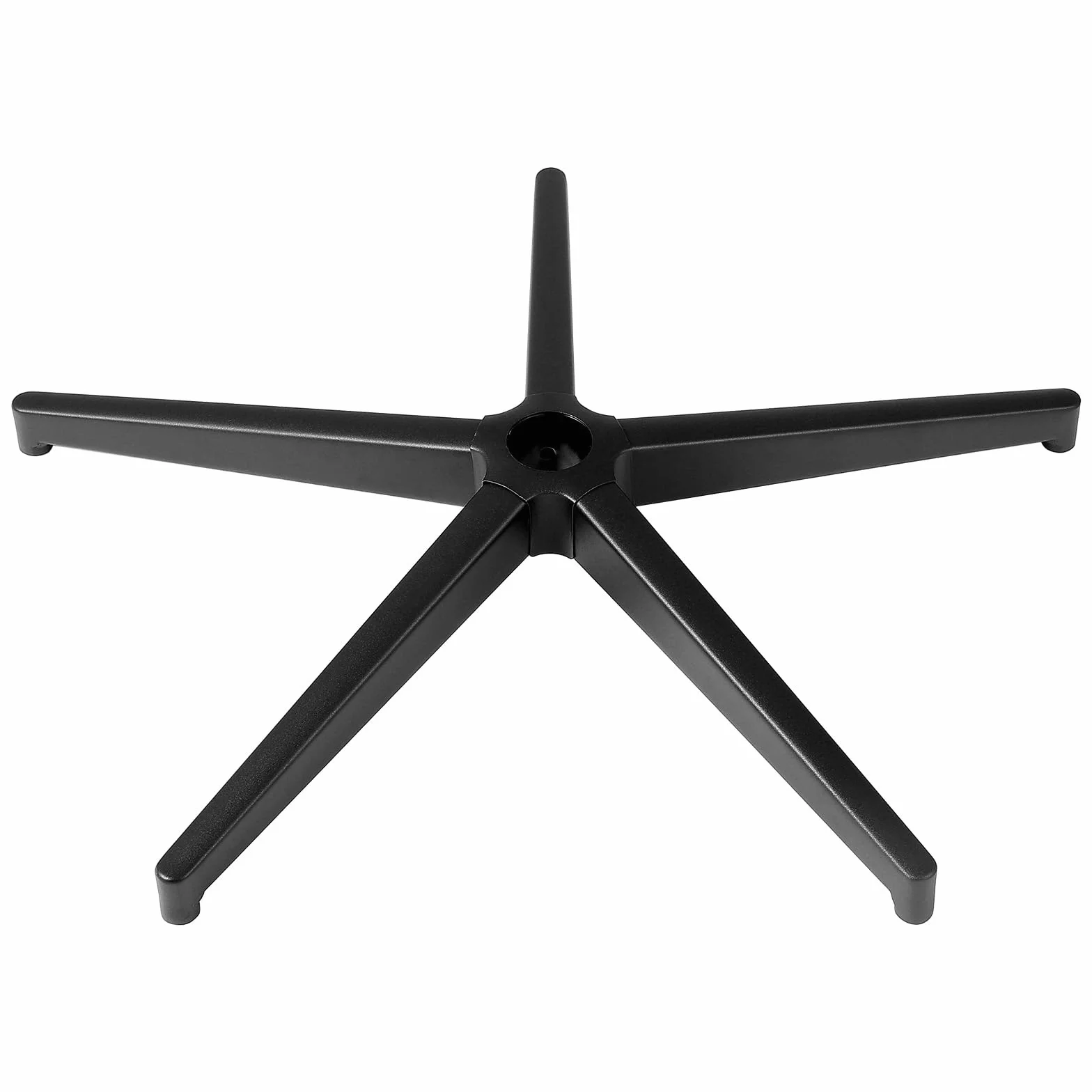 VEVOR Podstawa krzyżowa, Φ710 mm, nośność statyczna 1134 kg, krzesło obrotowe, chrom, wytrzymały taboret biurowy, część podstawowa ze wzmocnionymi metalowymi nogami, części zamienne do podstawy