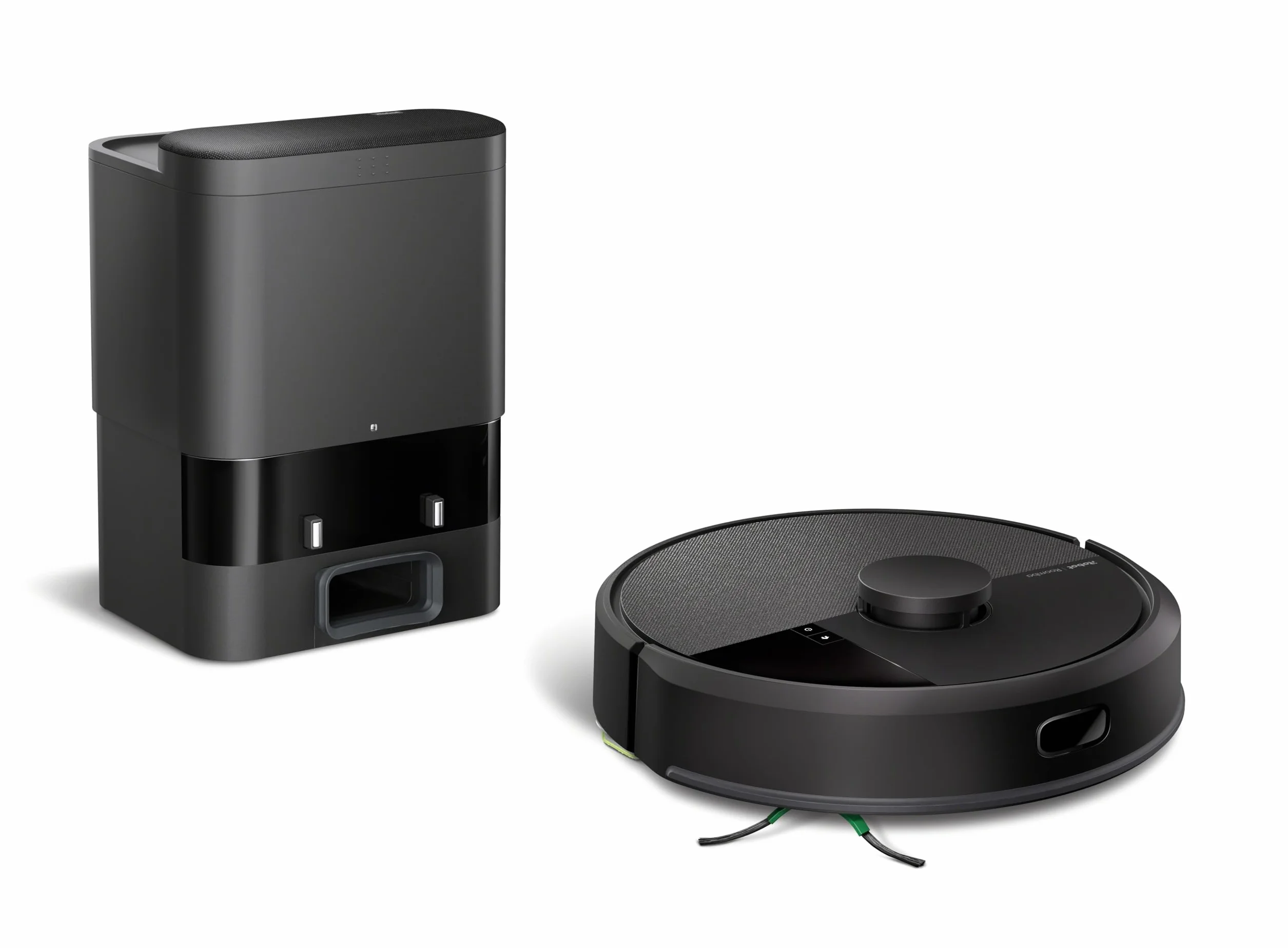 iRobot Roomba 105 Combo+AutoEmpty Dock, robot odkurzający 2 w 1, odkurzanie 7KPa, nawigacja LiDAR - wykrywanie dywanów, strefy czyszczenia i unikania - 4 poziomy ssania - czarny