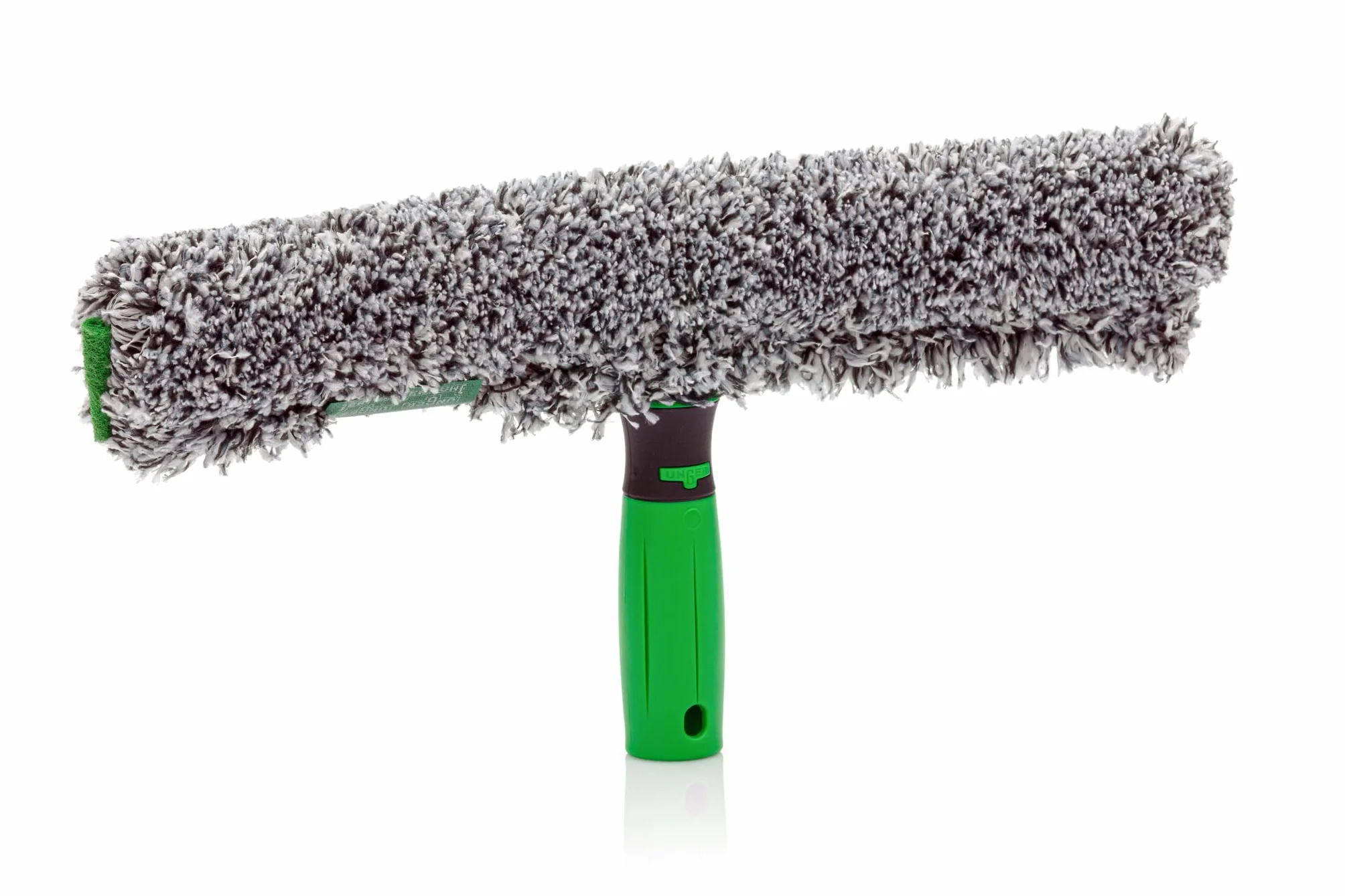 Unger ErgoTec Power myjka (szerokość 45 cm, poszewka z mikrofibry 100% poliester, 2-komponentowy uchwyt, poszewka z zapięciem na rzepy, do okien bez smug) BC450 czarna