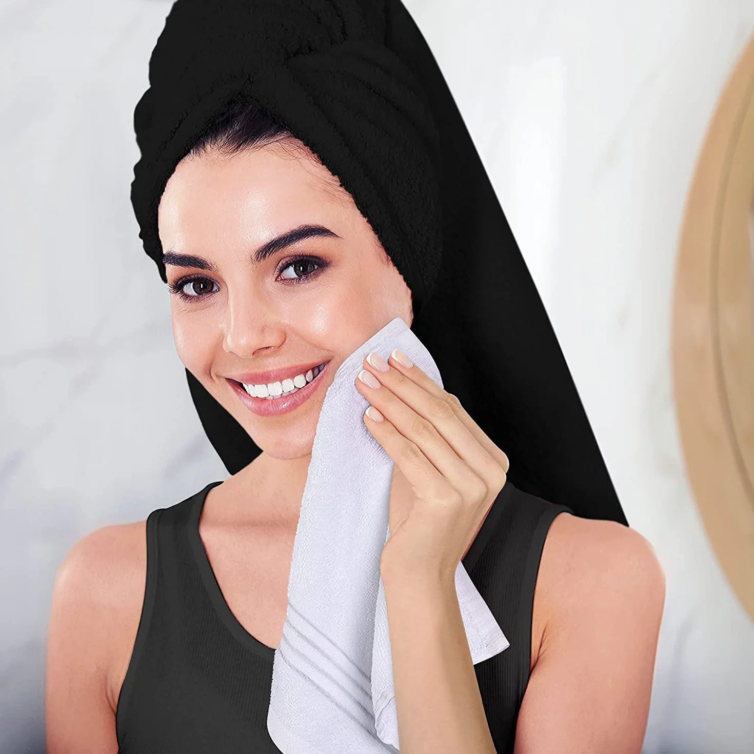 Utopia Towels - 12 luksusowych ściereczek, 30 x 30 cm - 100% bawełna Flanelowe ściereczki do twarzy Premia, bardzo chłonne i miękkie w dotyku (biały)