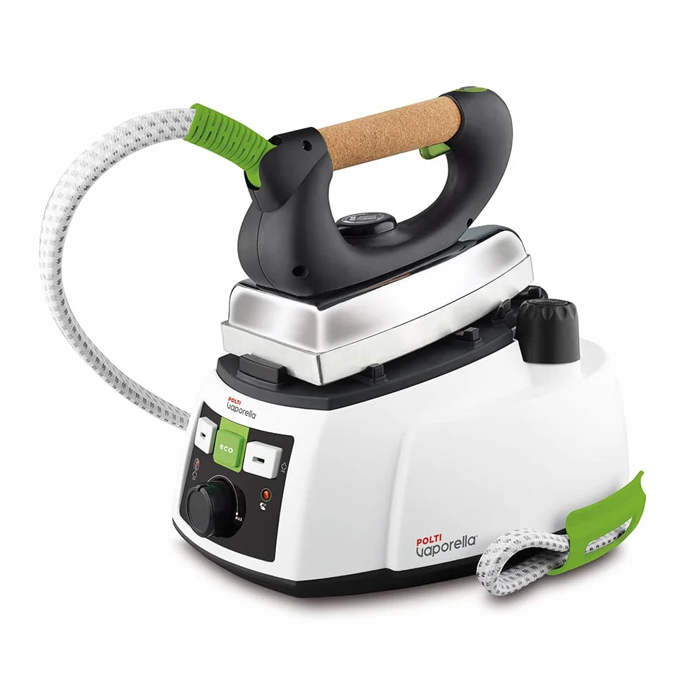 Polti Vaporella 535 Eco_PRO Żelazko parowe z bojlerem, nasadka zabezpieczająca, 4 bary, 1750 W, 0,9 litra, aluminium, kolor biały
