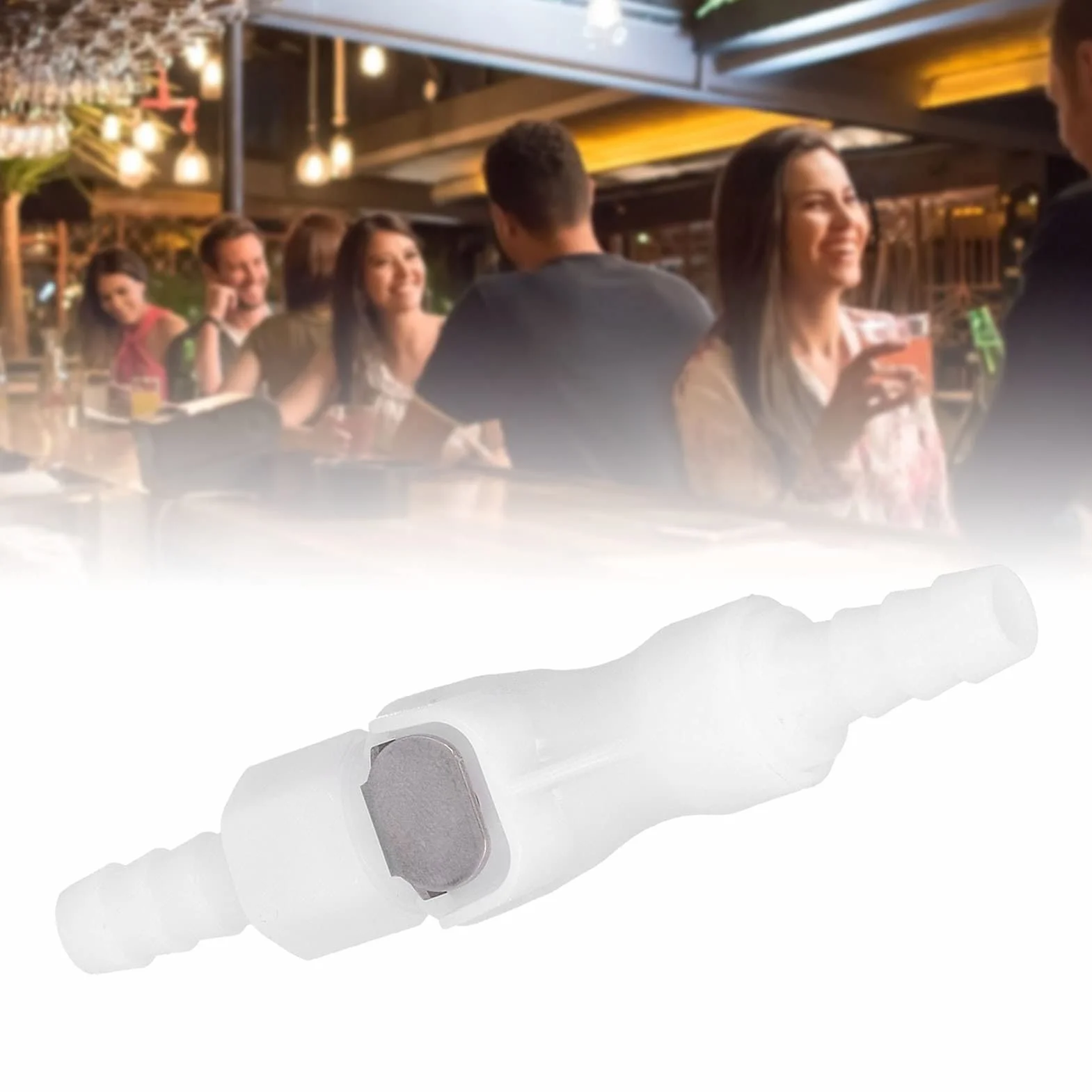 Szybkozłącze Wąż do Piwa Gazowego Złączka Spożywcza 1/4 Cala 120PSI Adapter Złącza do Węża Wodnego