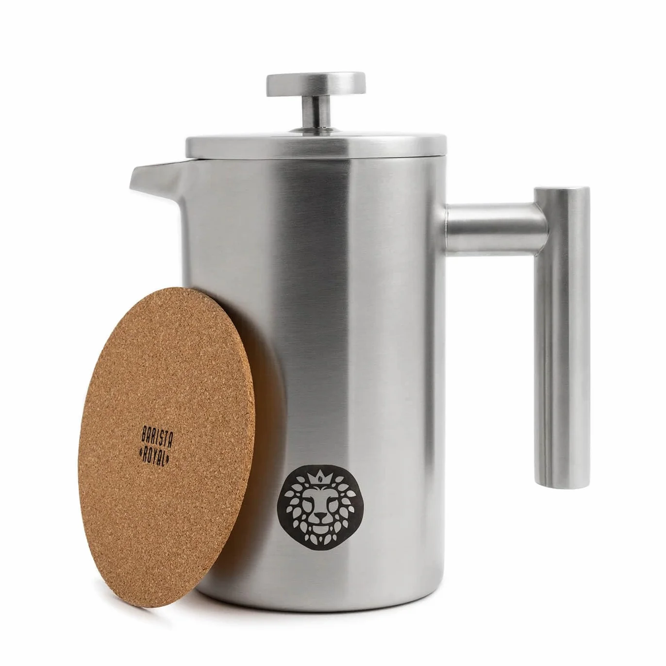 Barista Royal French Press - Wysokiej jakości praska francuska z funkcją podtrzymywania temperatury - Zaparzacz do kawy - 600 ml