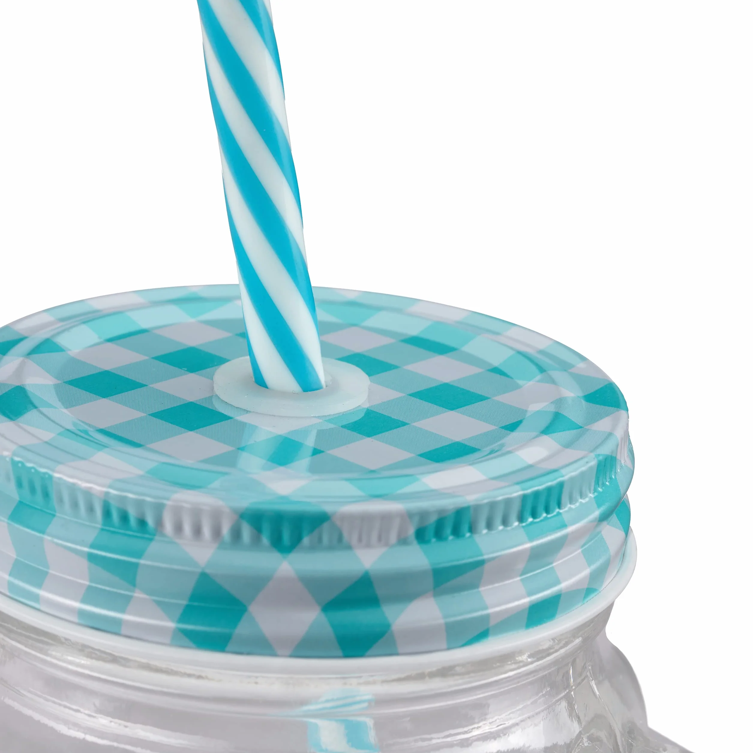 Relaxdays, Kolorowe szklanki do napojów ze słomką, zestaw 8 sztuk, 400 ml, gastronomiczne pokrywki z uchwytem, zestaw 8 sztuk (1 opakowanie)