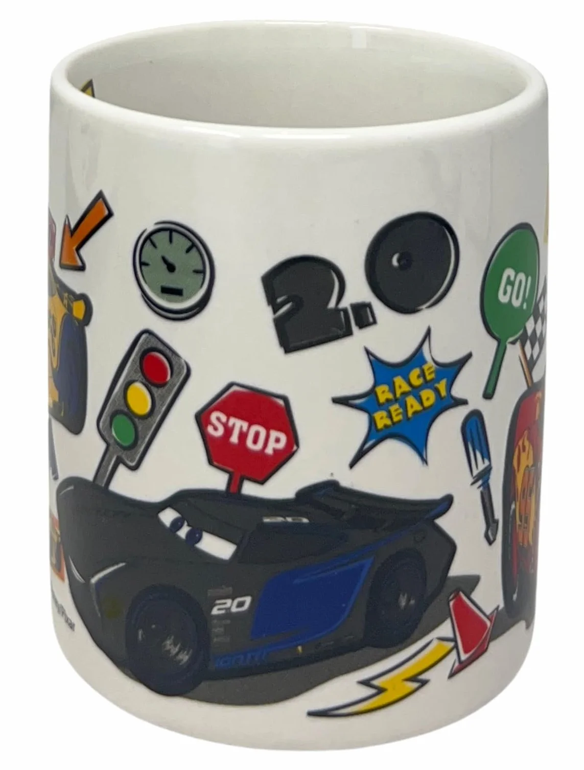 CARTOON 3-częściowy zestaw ceramiczny Disney Cars miska miska talerz zastawa stołowa dla dzieci zestaw obiadowy