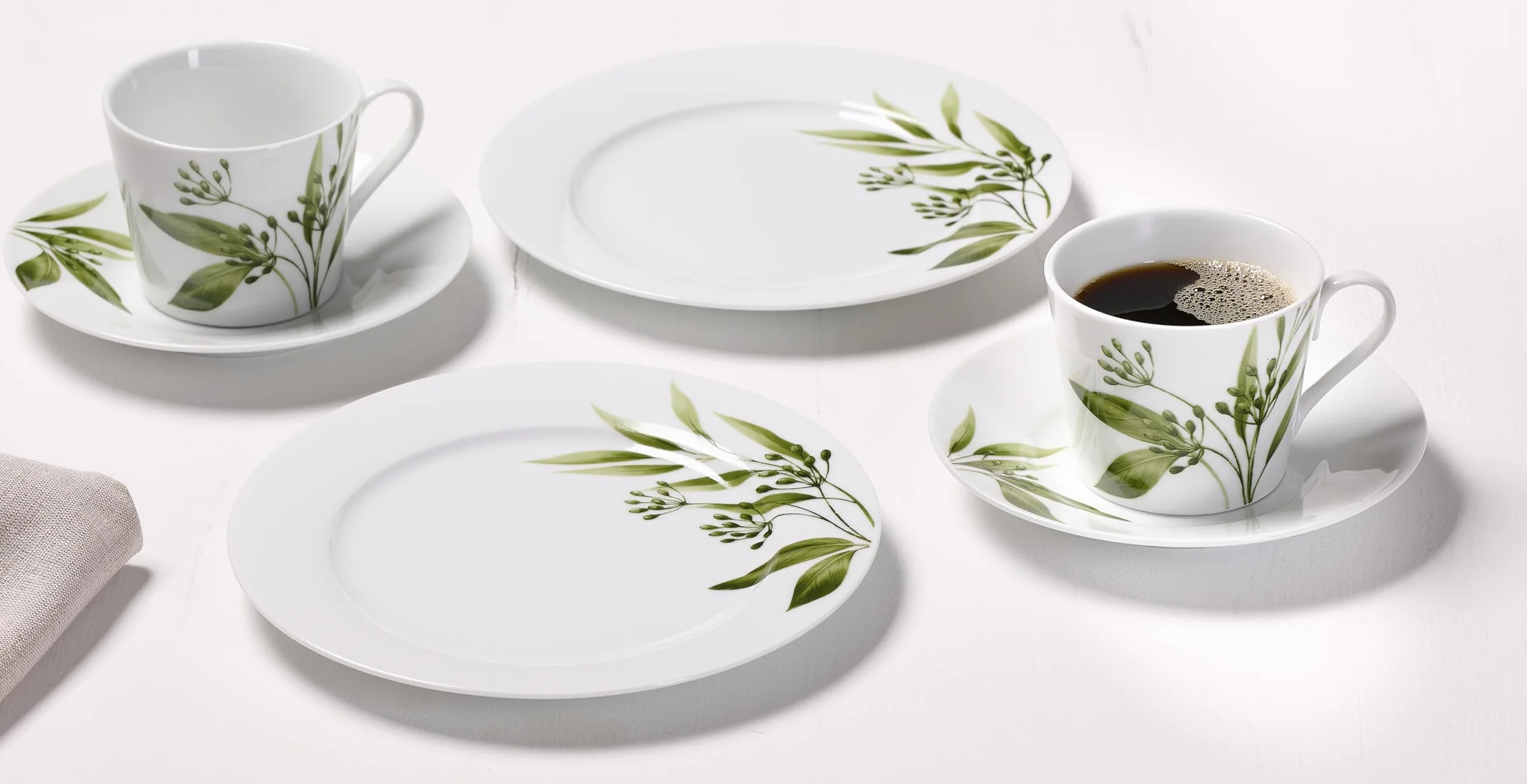 Ritzenhoff & Breker Serwis do kawy Evora, 18-częściowy, porcelana