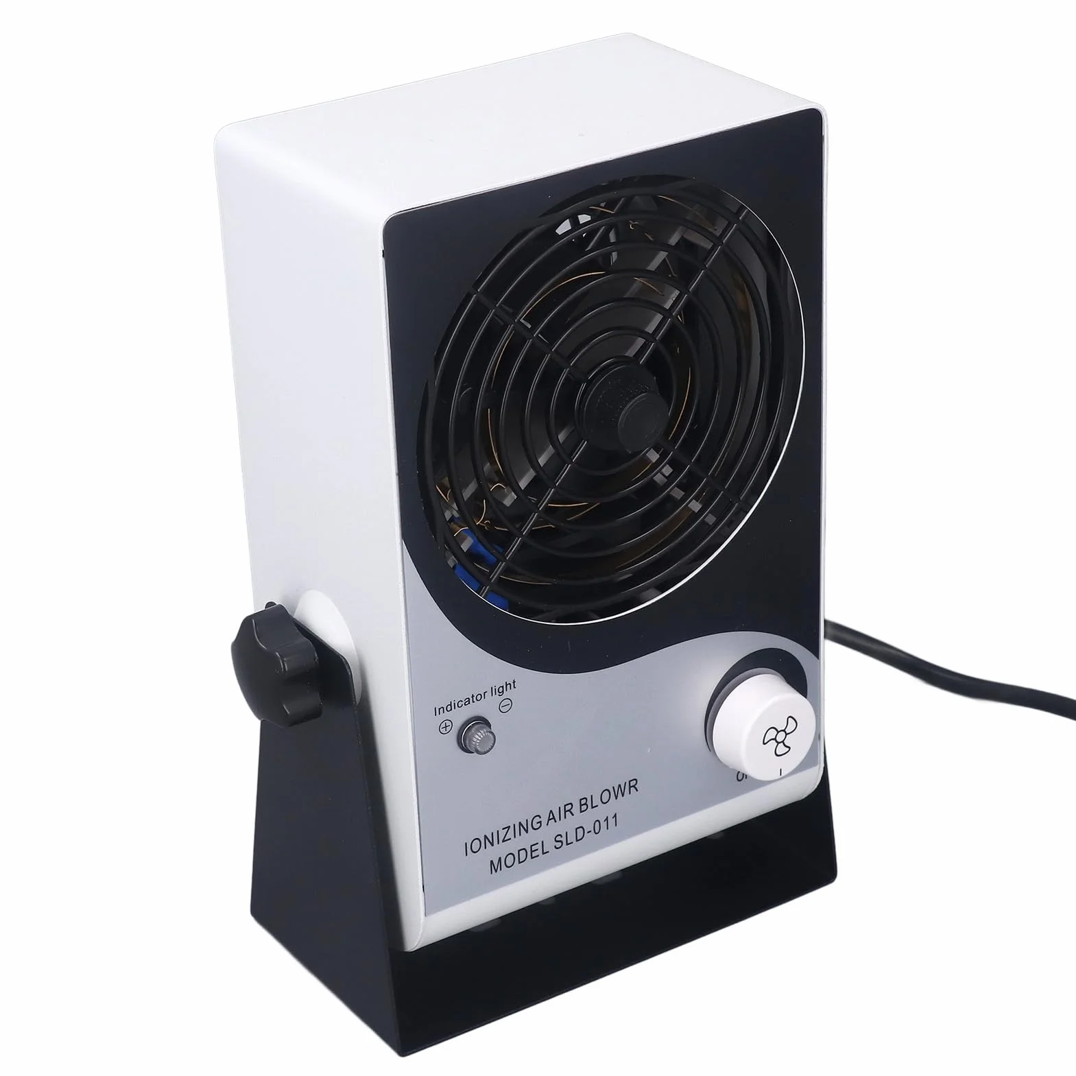 Jectse Wentylator jonizujący, SLD-011 Wentylator jonizujący z eliminacją antystatyczną, biurkowy elektrostatyczny jonizator ESD AC5,6KV,