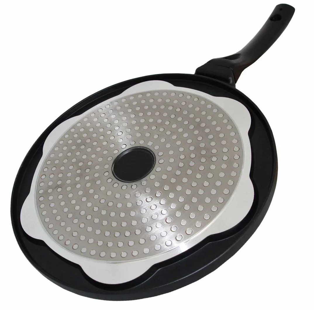 Patelnia do naleśników Pancake również do naleśników 26 cm z powłoką zapobiegającą przywieraniu do indukcji jajek sadzonych Oladji jajko twaróg syrniki