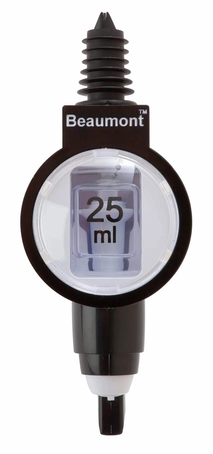 Beaumont 3134 25 ml Metrix SL Spirit Measure Optic, czarny