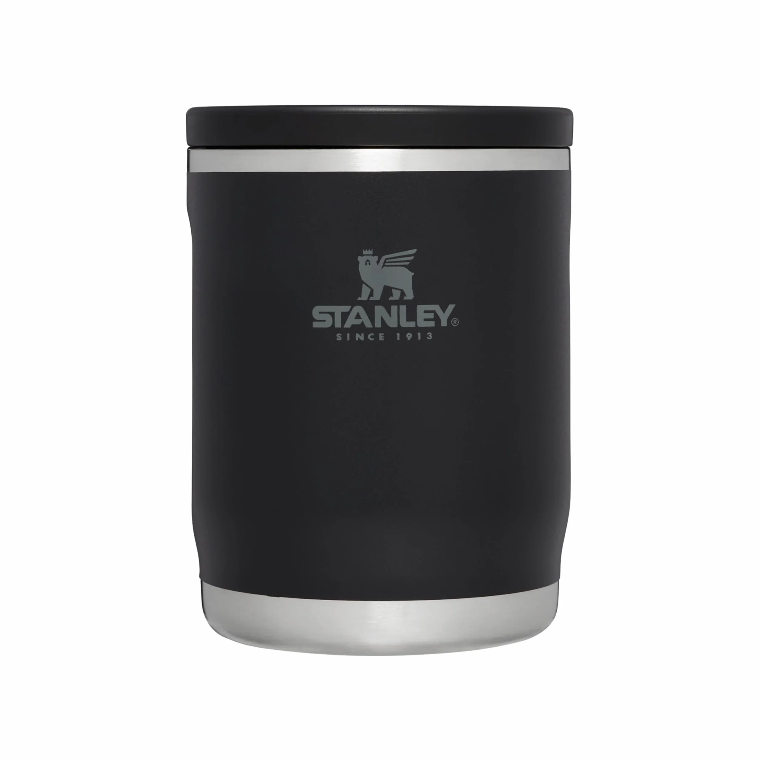 Stanley Adventure To-Go Food Jar 0.53L - Black - 6 Godzin Gorąca - 6 Godzin Zimna - Szczelny - Łatwy Do Czyszczenia - Szeroki Otwór - Można Myć W Zmywarce - Bez BPA
