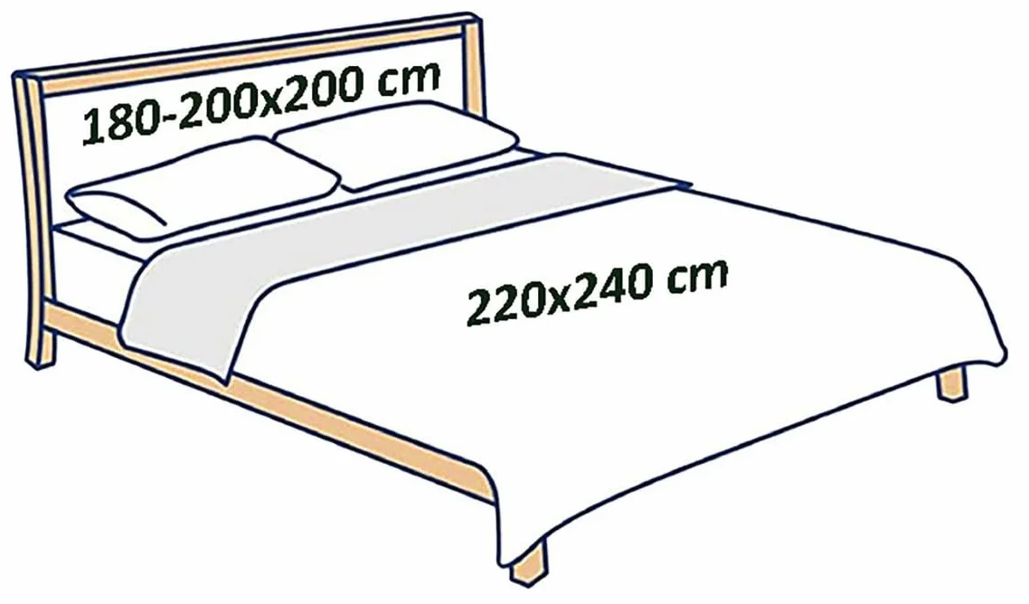 Delindo Lifestyle Narzuta Largo pikowana 220 x 240 cm tropikalny wzór liści