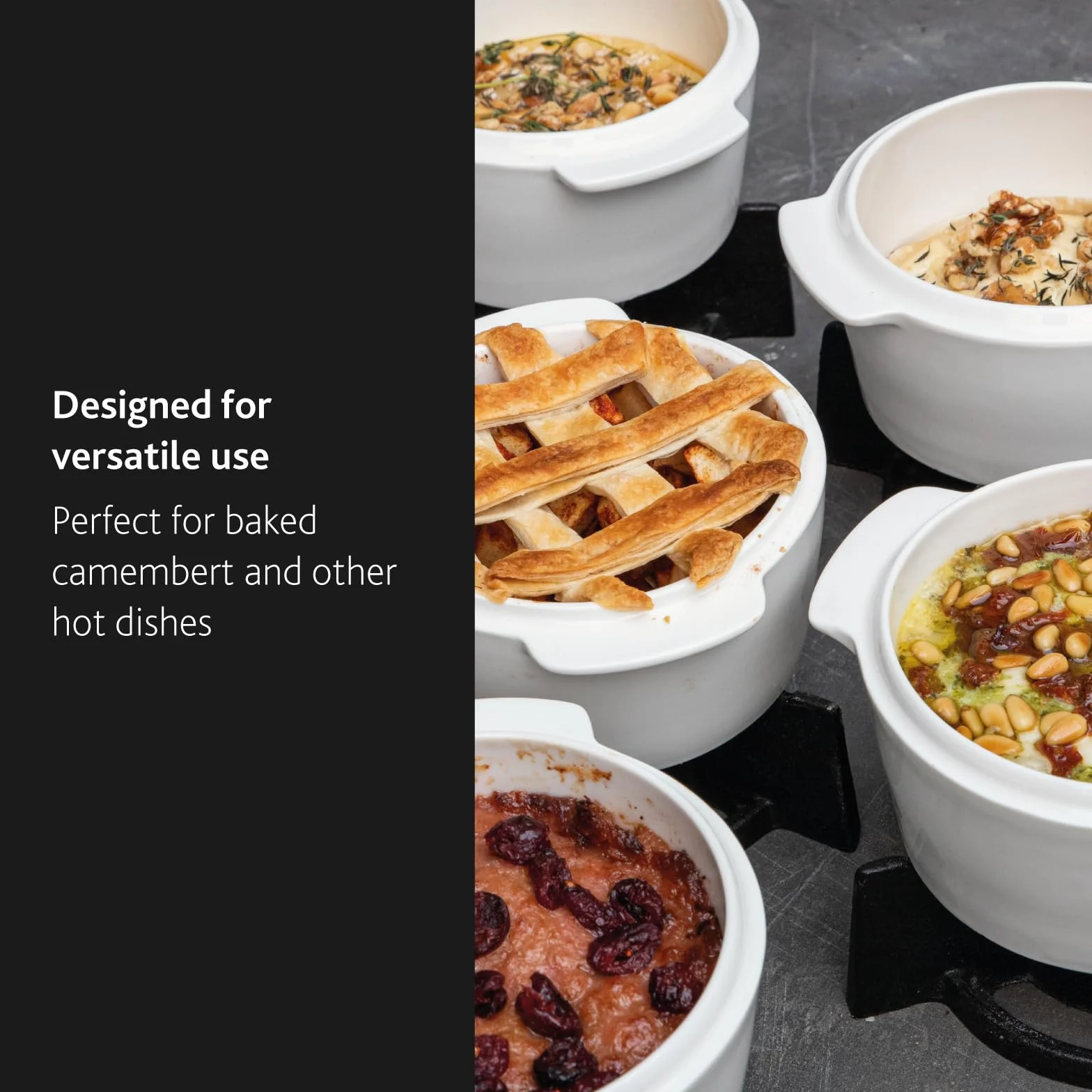 Boska Naczynie do pieczenia sera – Idealne do sera camembert – 154×130×145 mm