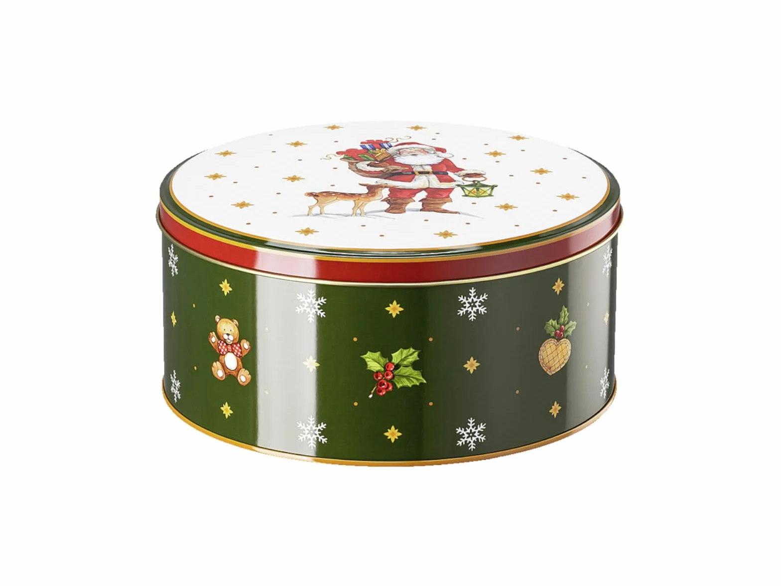 Hutschenreuther Happy Wintertime zestaw 3 puszek na ciasteczka