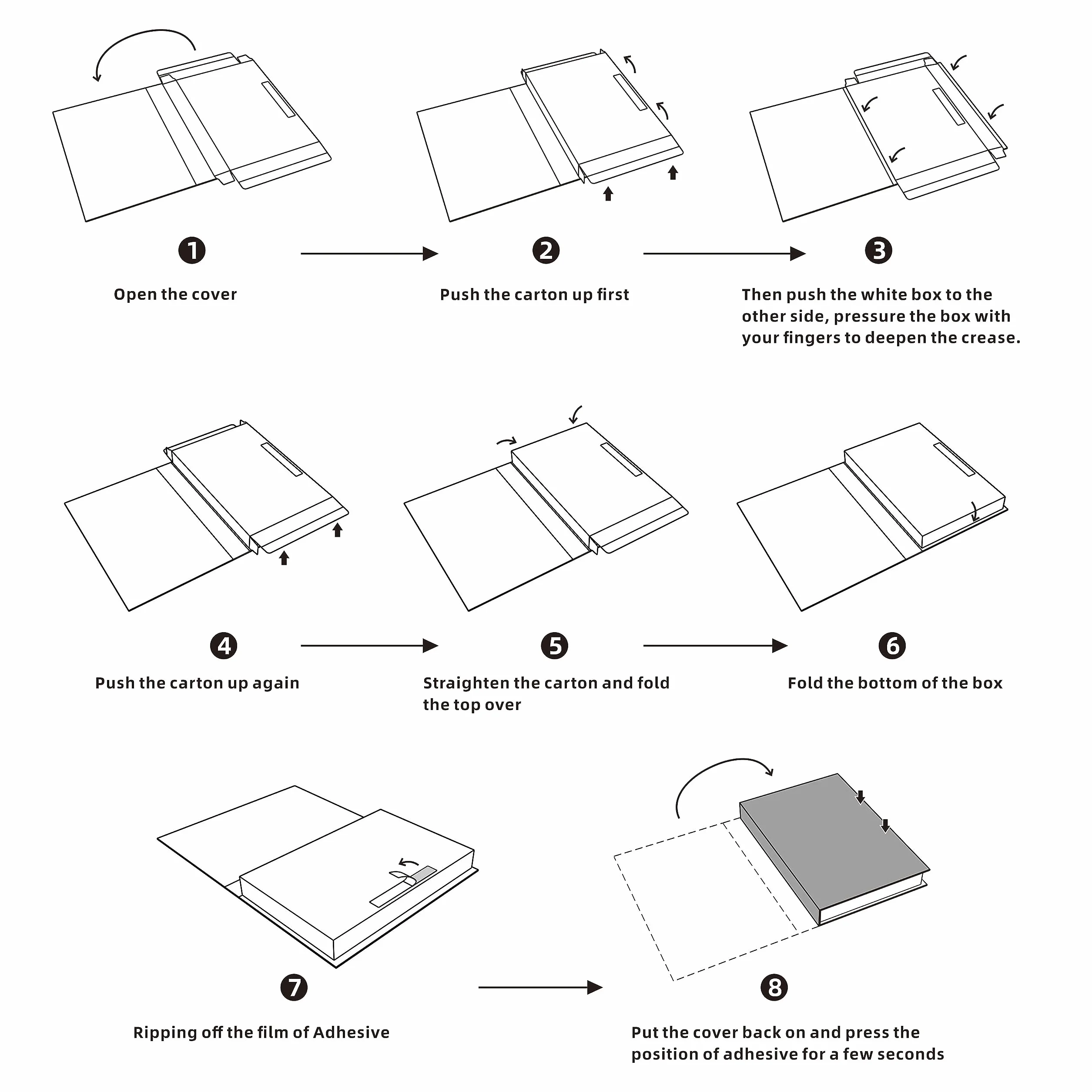 PTShadow 4 szt. dekoracyjnych książek do dekoracji domu, czarno-białe akcenty dekoracyjne na półkę, dekoracja biblioteki do domu, słodkie książki ułożone w stos
