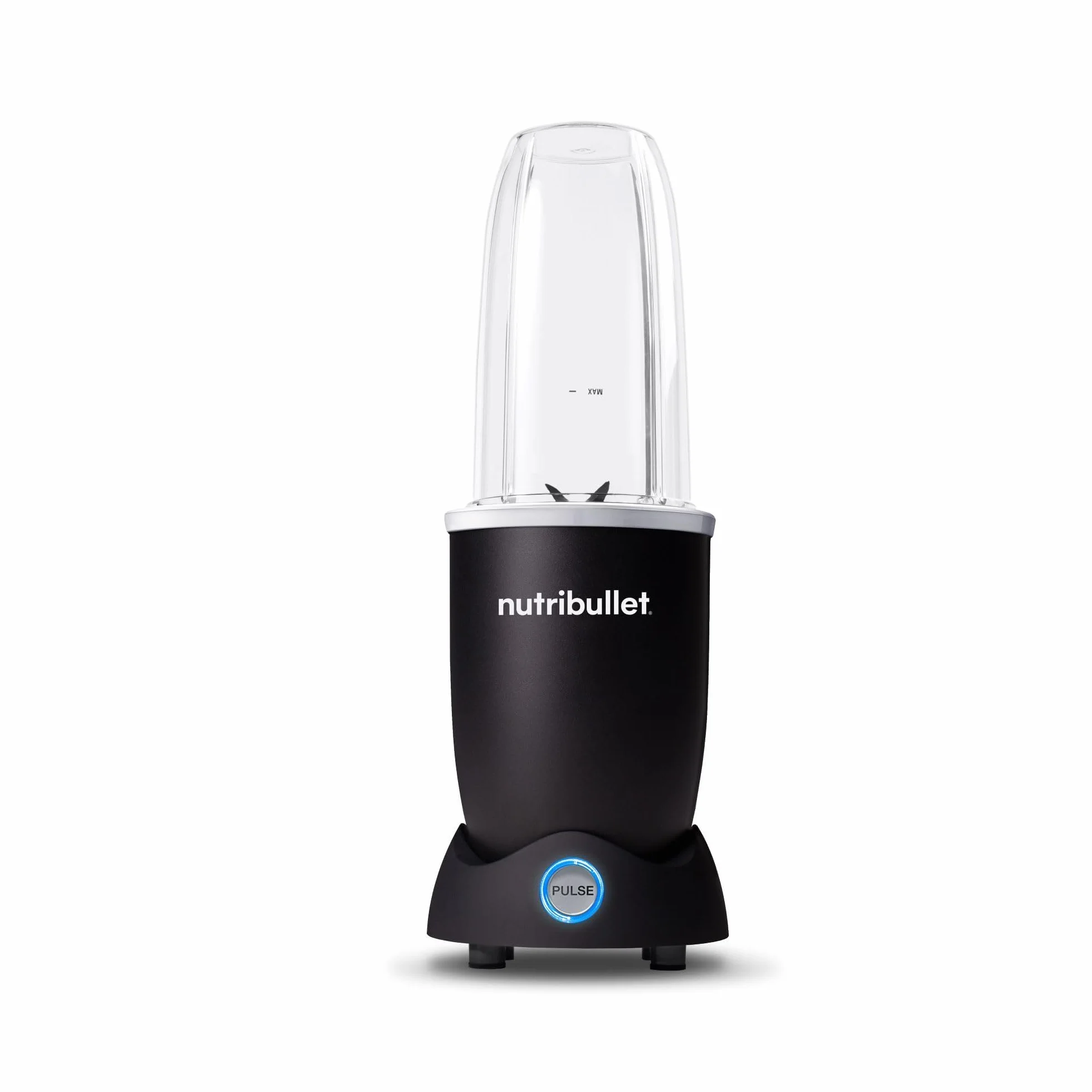 Nutribullet Pro 1200 Blender Elektryczny, Rozdrabniacz Wielofunkcyjny, Zlewka 700 ml i 900 ml, Czarny, NB120MB