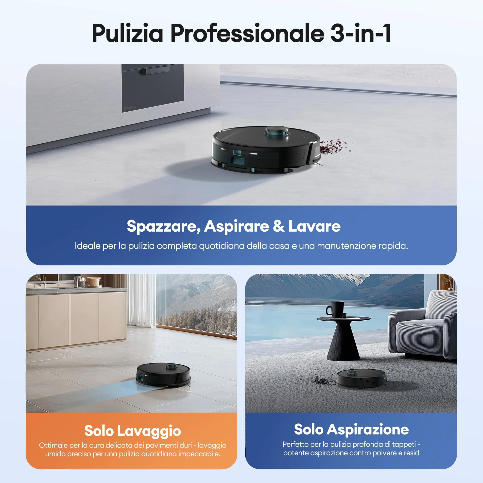Ultenic Robot Odsnieżający z Funkcją Mycia