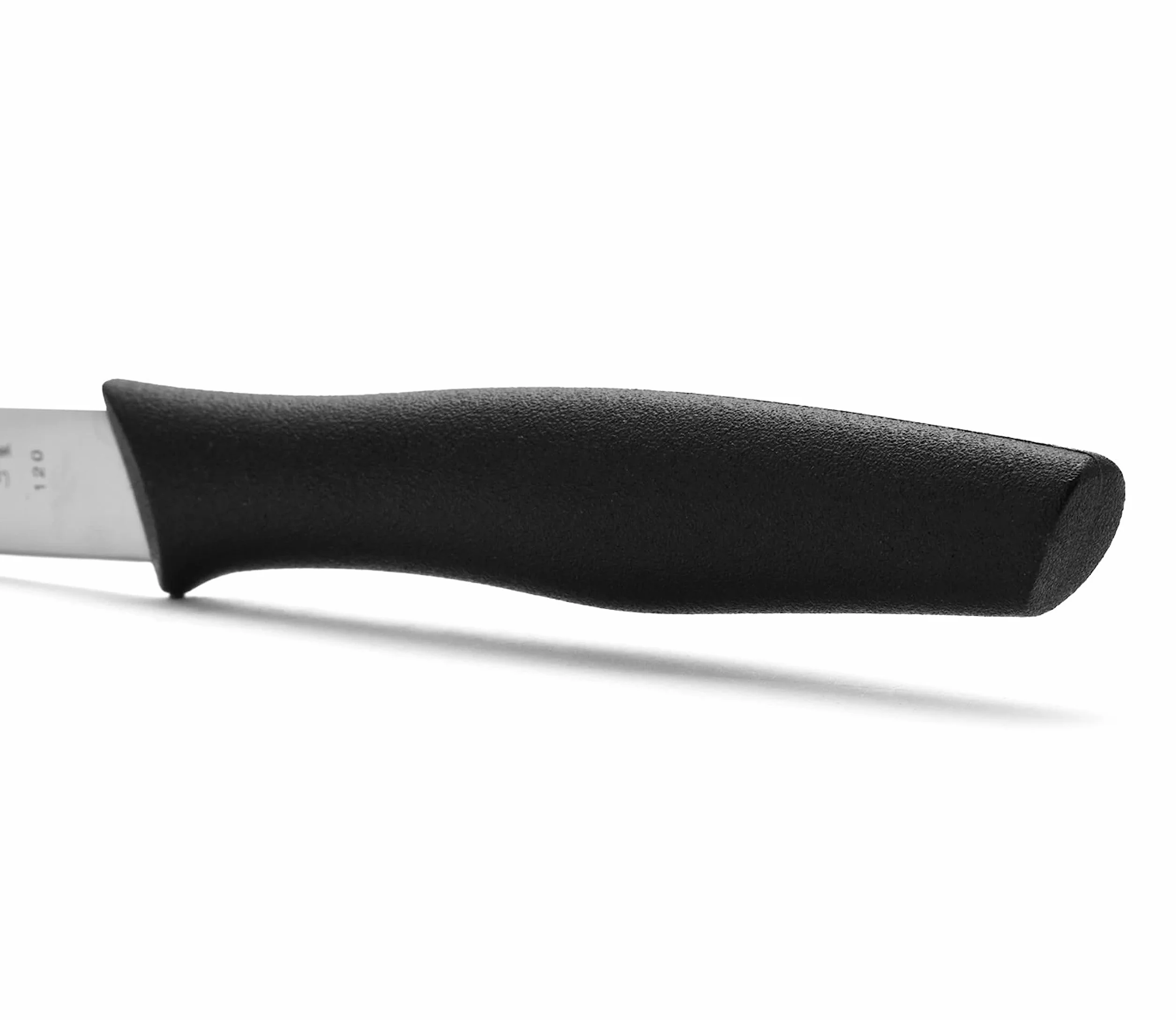 Arcos 6-częściowy zestaw noży do obierania 10 cm. 6 noży do obierania ze stali nierdzewnej z ergonomicznym uchwytem z polipropylenu do krojenia owoców, warzyw i bulw. Seria Nova. Kolor czarny