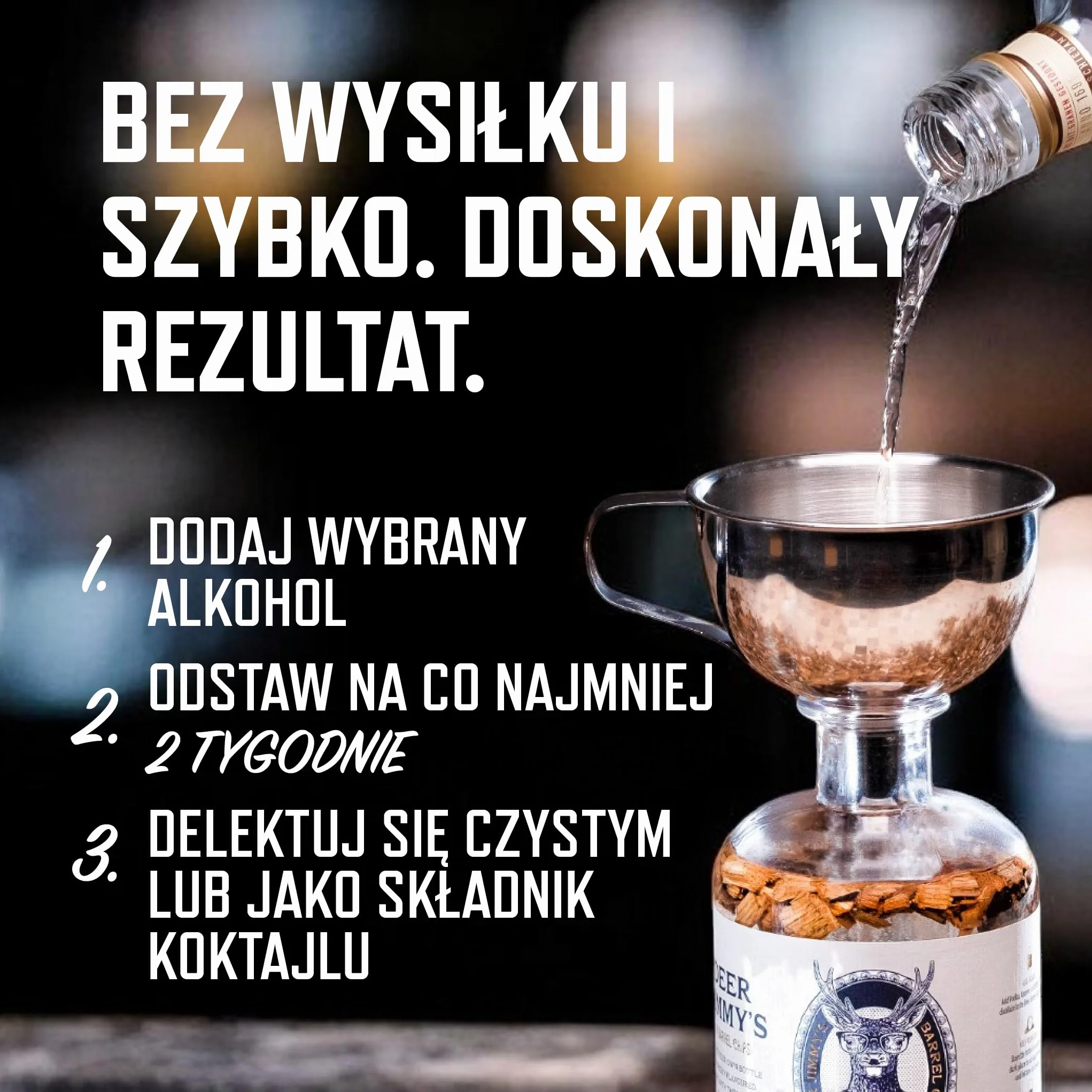Whisky DIY zestaw upominkowy dla miłośników Scotch Whisky | prezent degustacyjny do budowy