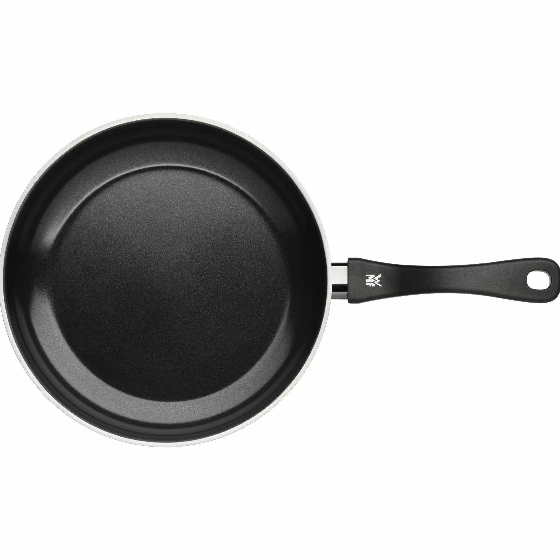 WMF Devil 2-częściowy zestaw patelni powlekanych 18 cm, 28 cm, stal nierdzewna Cromargan, indukcja