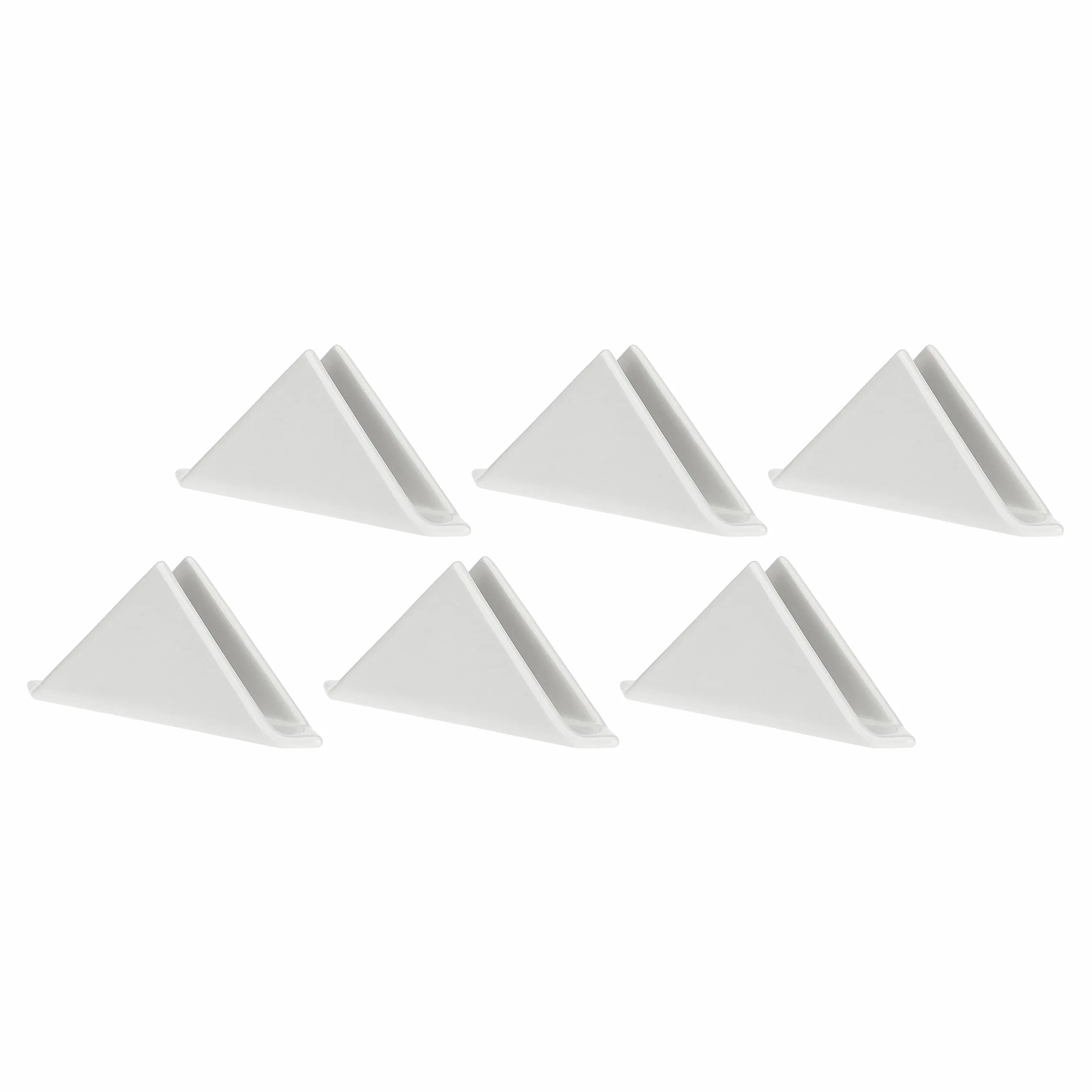 Porcellana Convivio trójkątny uchwyt na serwetki, porcelana, wielokolorowy, 0,1 x 0,1 x 0,1 cm
