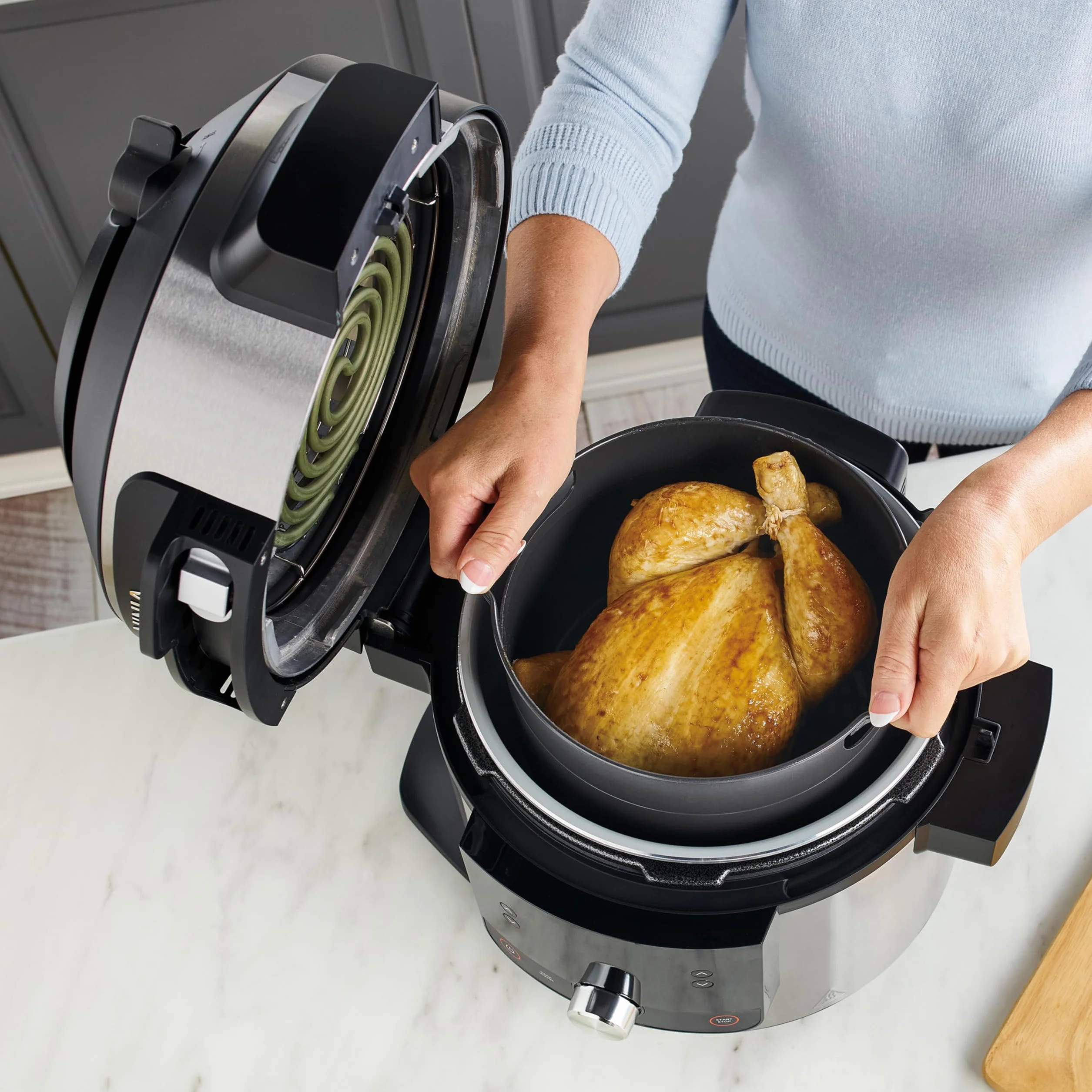 Ninja Foodi MAX Multicooker 7,5 l 12 w 1 ze stali nierdzewnej OL650EU