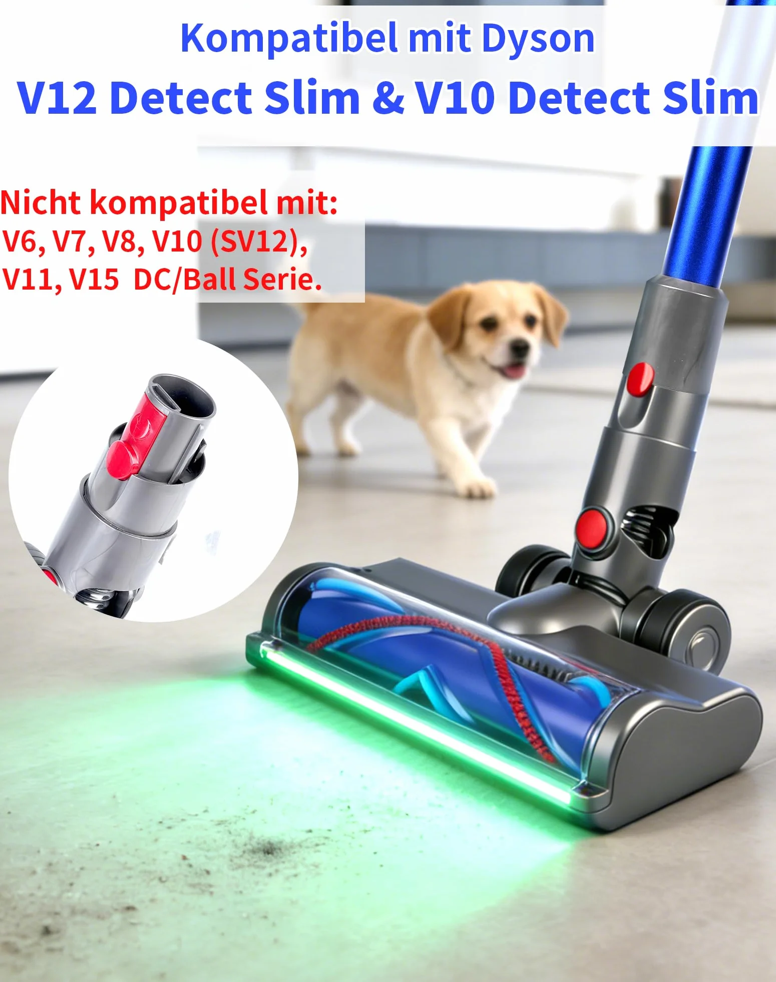 Szczotka do odkurzacza Dyson V12 Detect Slim V10 Digital Slim
