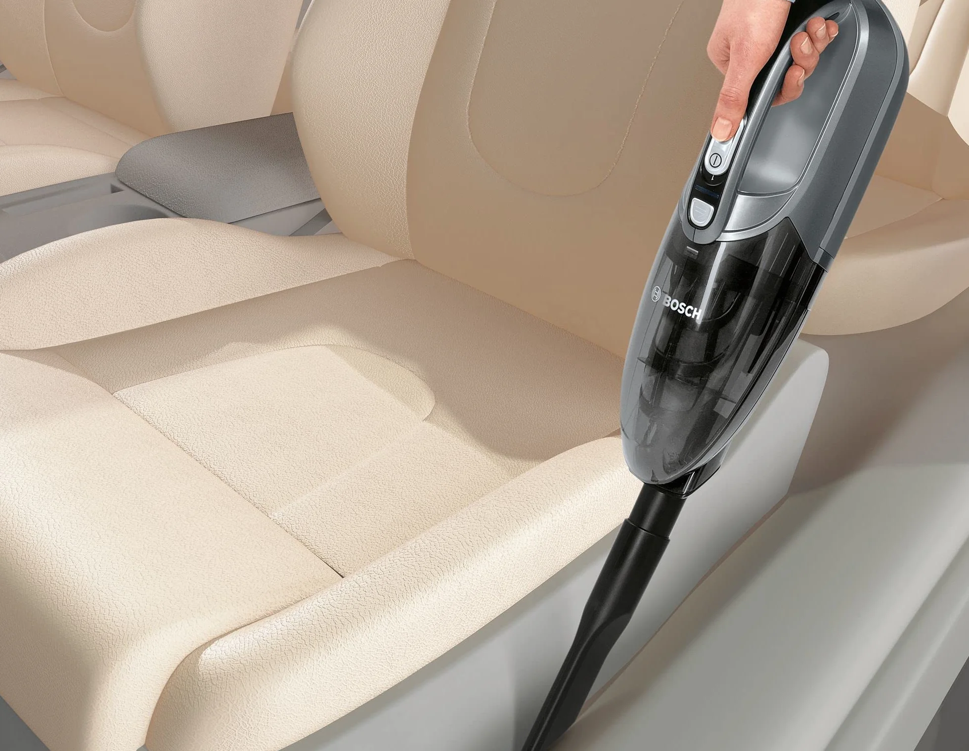 Bosch zestaw akcesoriów BHZTKIT1, pasuje do odkurzacza ręcznego Move, bardzo długa ssawka szczelinowa, dysza do tapicerki i mebli, dysza do materaca, oryginalne akcesoria, czarny