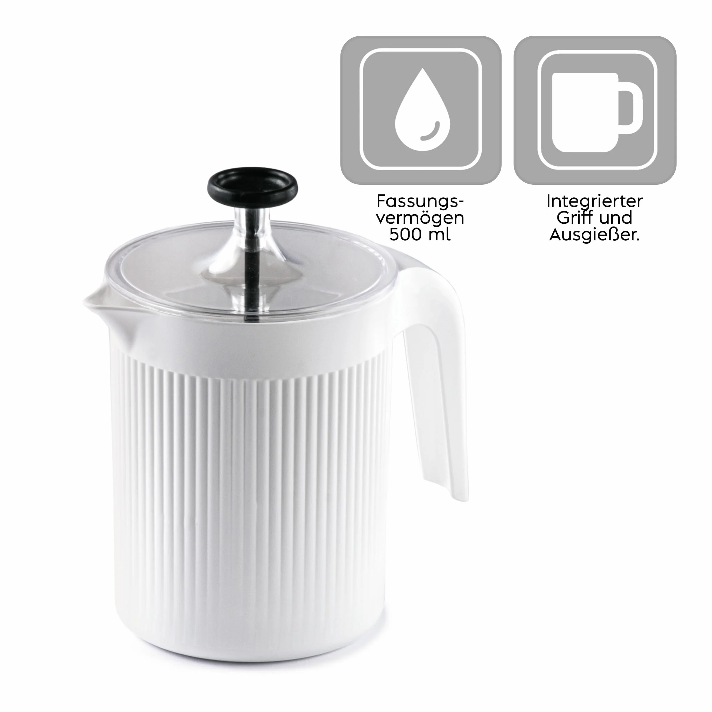Cremix Cappuccino Milk Frother 0,50 LT Biały