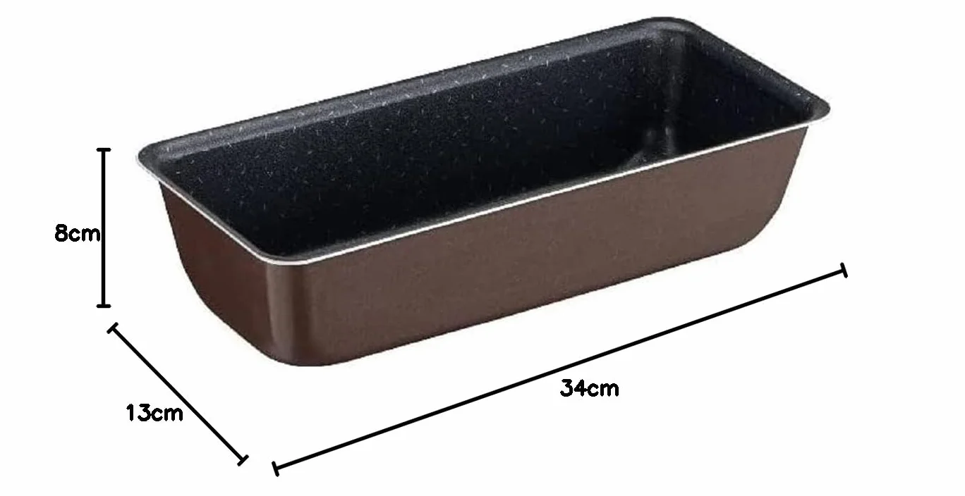 Tefal Success Forma do Ciasta, Aluminium, Brązowy, 34 x 13 x 8 cm