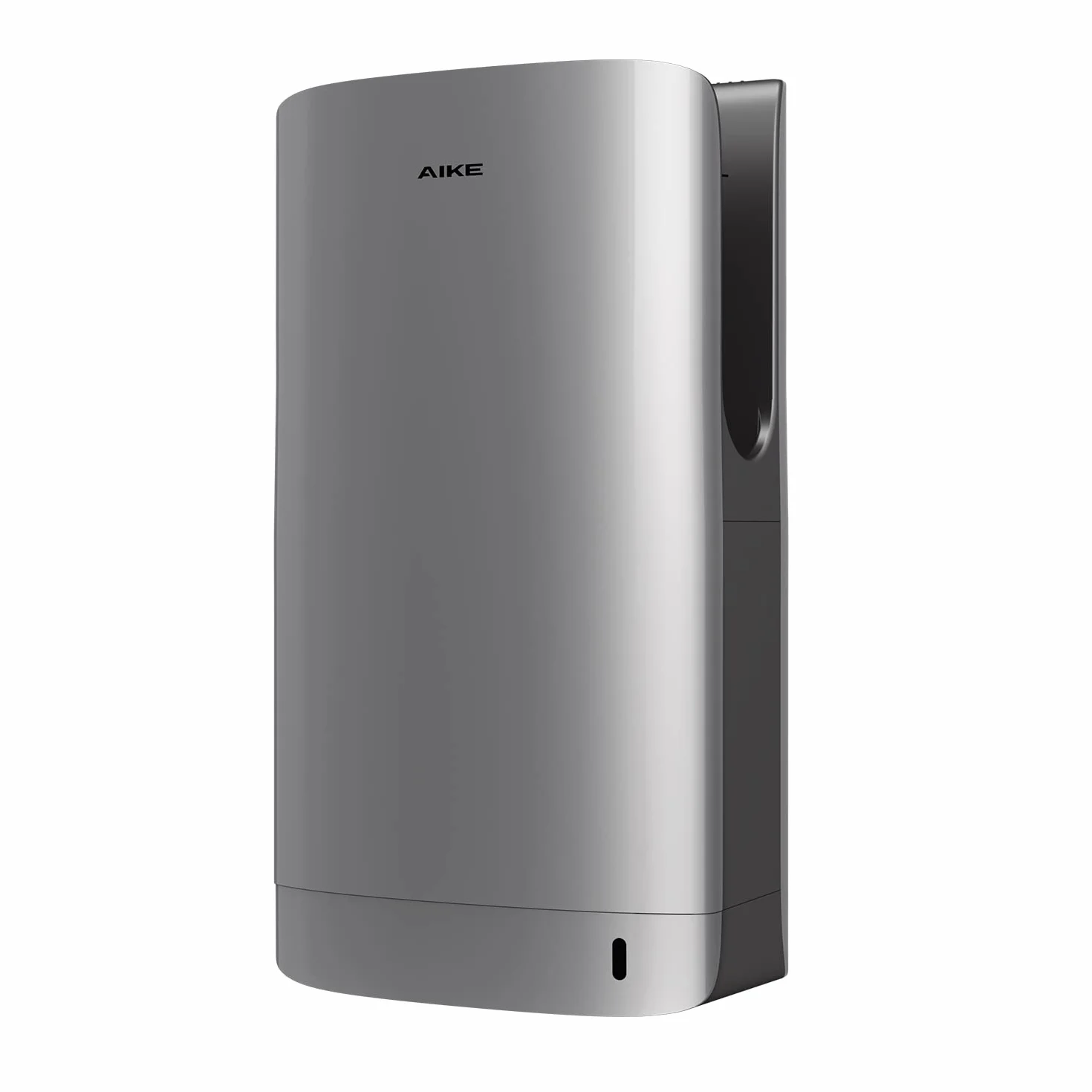 AIKE Łabędź wąska suszarka do rąk z filtrem HEPA, elegancka i estetyczna zakrzywiona konstrukcja do nowoczesnych łazienek, model 220V AK2065