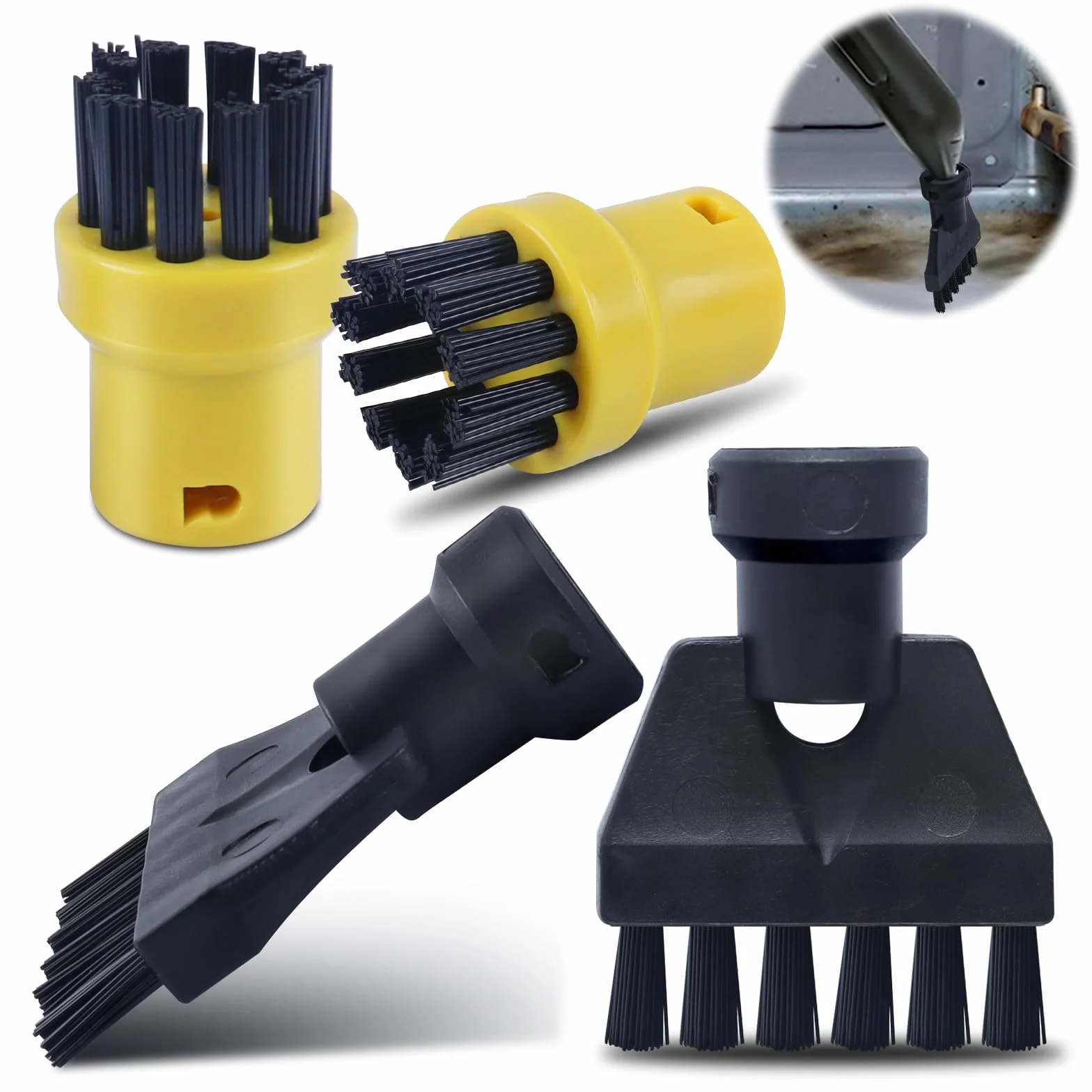 Szczotki do czyszczenia parą Karcher SC1 SC2 SC3 SC4 SC5, uszczelniające do kuchni, mebli, łazienki, dywanów
