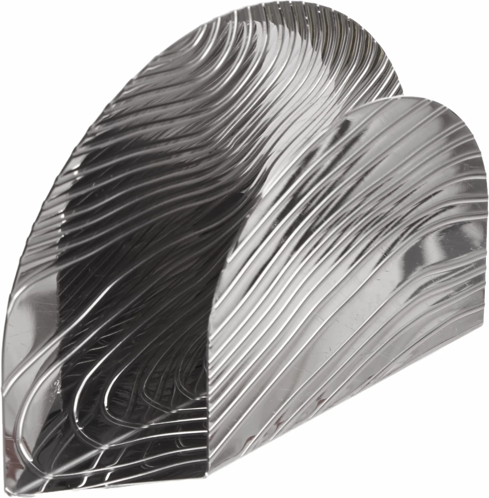 Alessi Fornir PU08 - designerskie serwetki, stal nierdzewna 18/10 z wytłoczoną dekoracją, szare | czarne