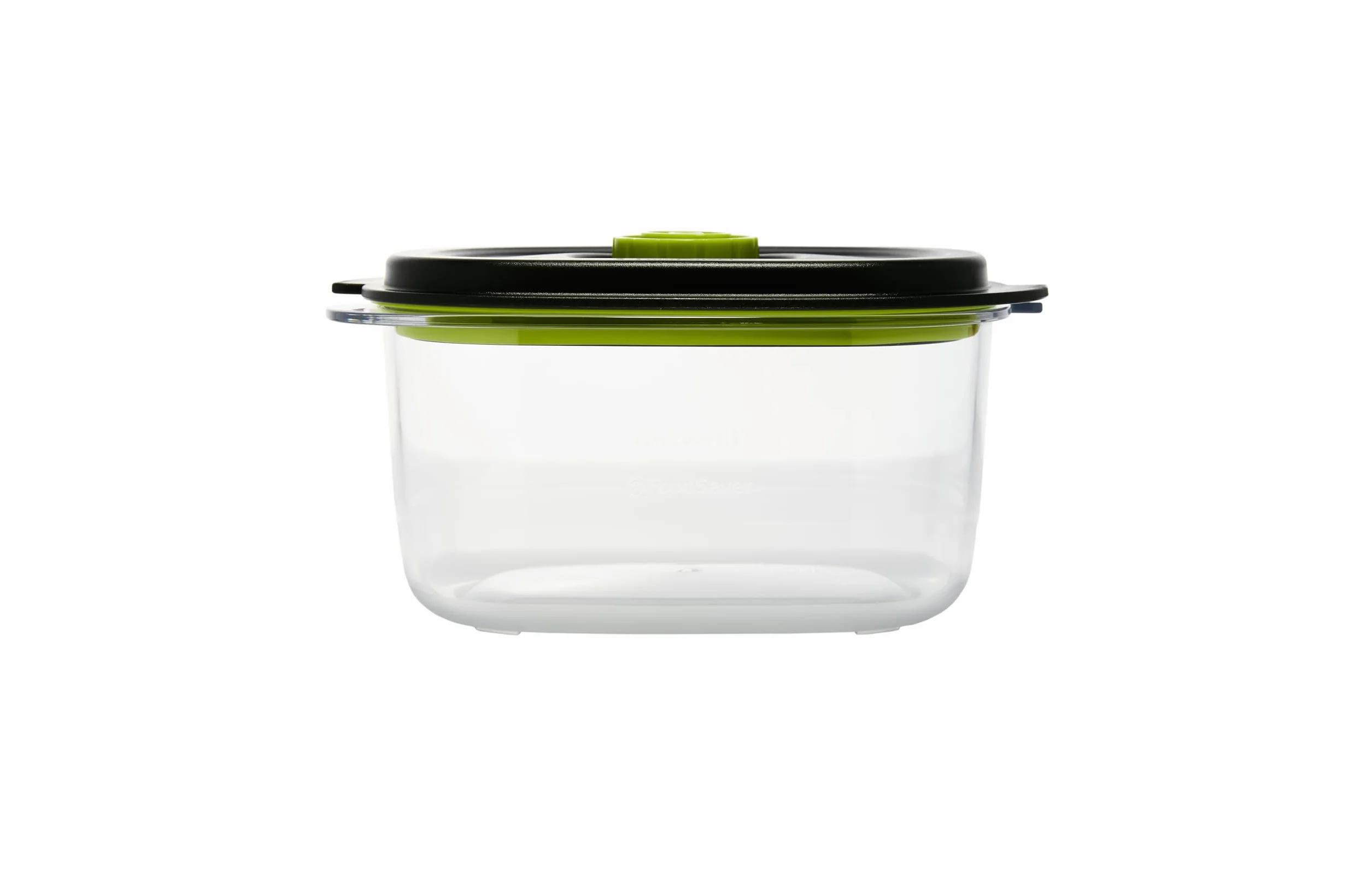 Food Saver Preserve & Marinate Vacuum Containers Pojemniki na Żywność, Transparentny/Czarny, 0.7 l, 1.2 l, 1.8 l
