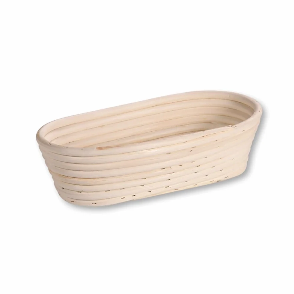 Kesper | koszyk do garowania, materiał: rattan, wyściółka tekstylna (zdejmowana), wymiary: 28 x 15 x 8 cm, kolor: naturalny | 19632