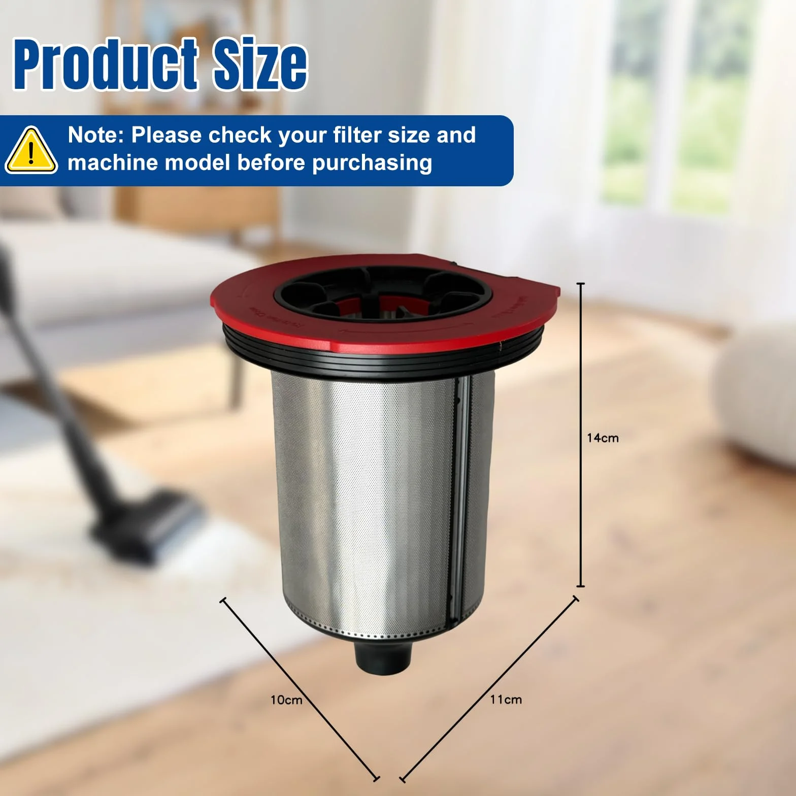 Filtr zastępczy do odkurzacza Bosch Unlimited 10 9 HEPA stal nierdzewna szczotka