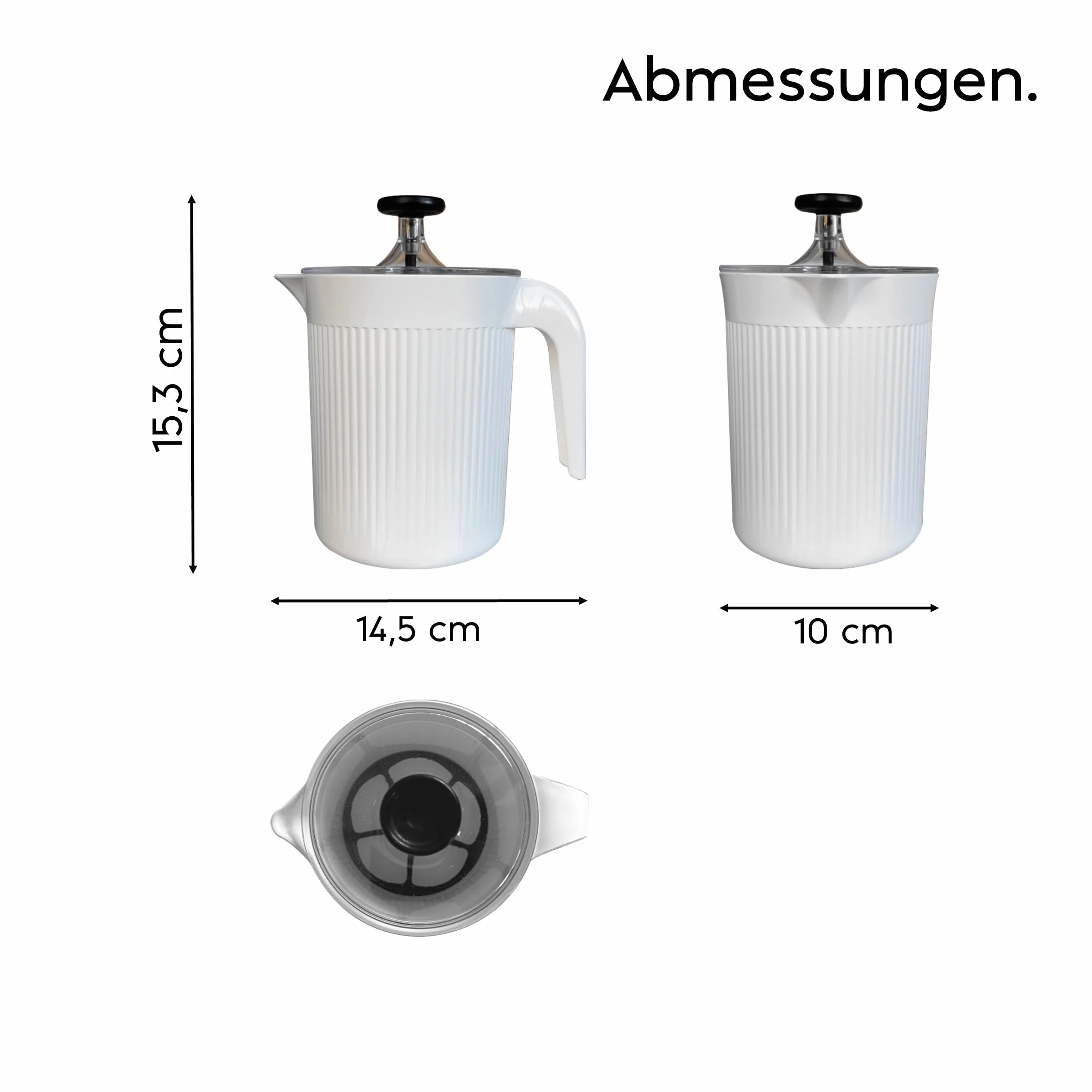 Cremix Cappuccino Milk Frother 0,50 LT Biały