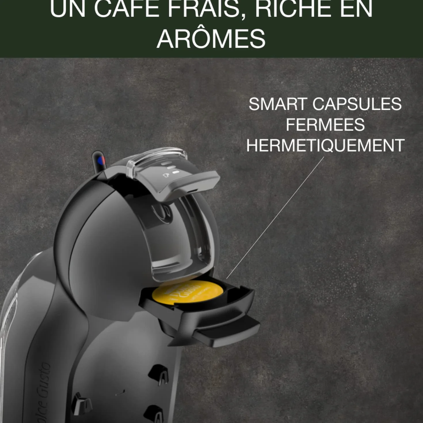 NESCAFÉ DOLCE GUSTO MINI ME by KRUPS automatyczny ekspres do kawy na kapsułki czarny/antracyt