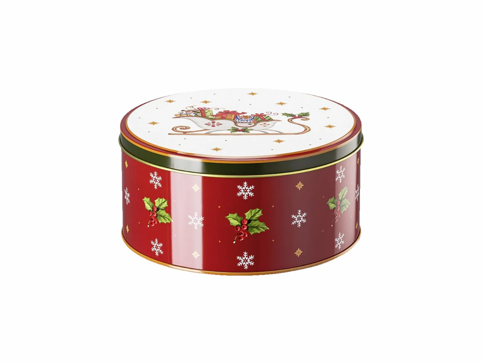 Hutschenreuther Happy Wintertime zestaw 3 puszek na ciasteczka