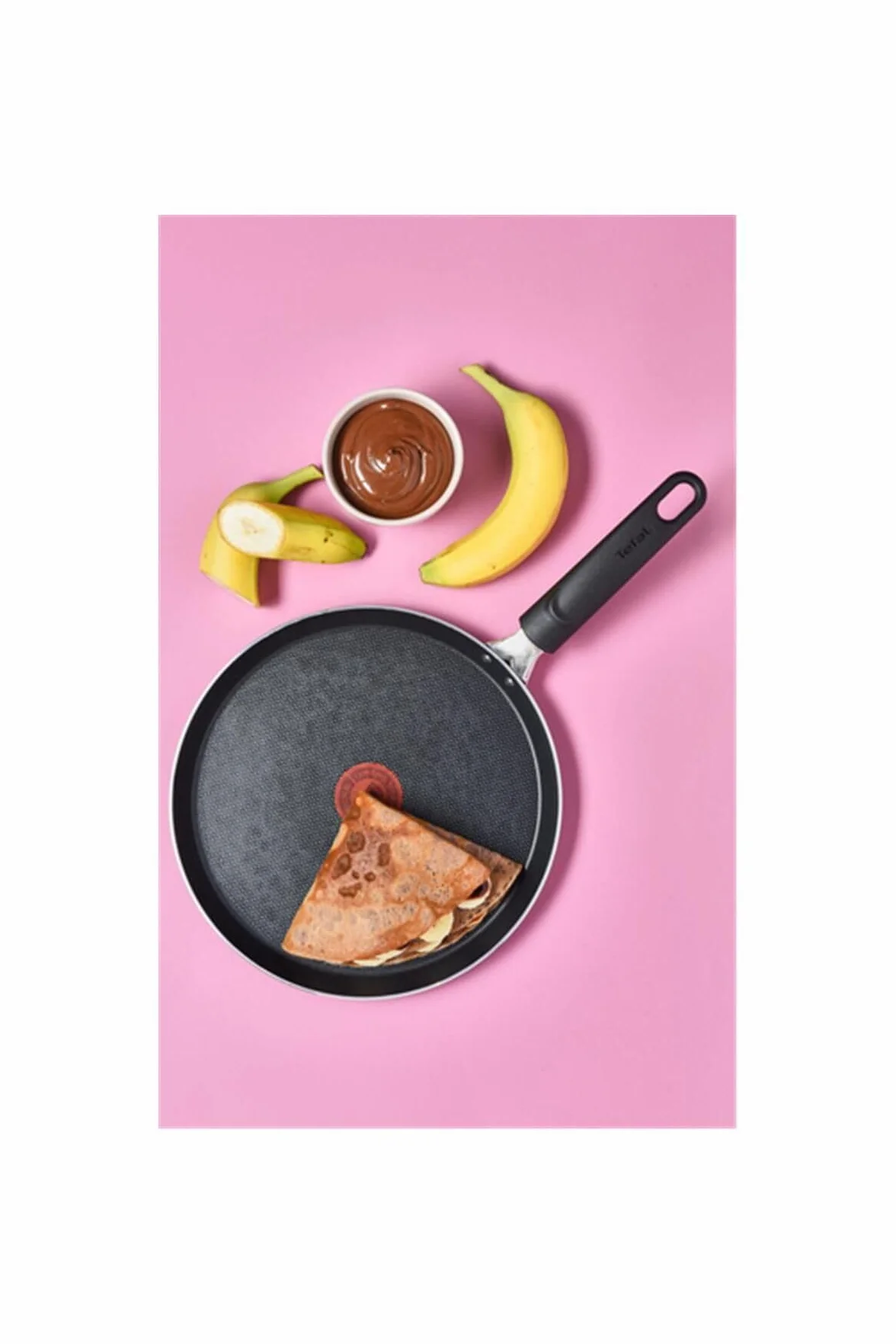 Tefal Titanium Simple Cook 2100118531 Patelnia do Naleśników, Czarny, 25 cm