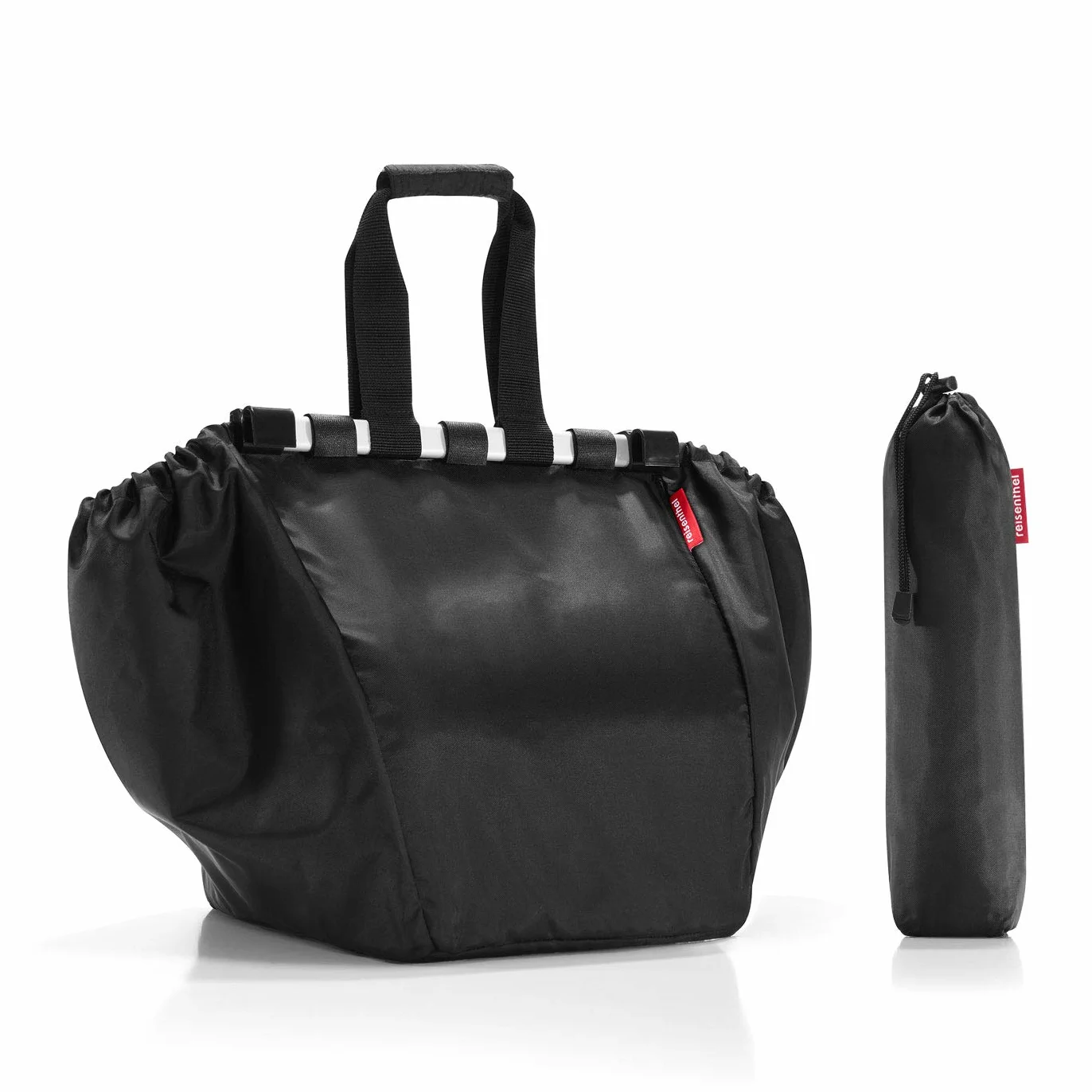 reisenthel Easyshoppingbag 32,5 x 38 x 51 cm / 30 l, Czarny, 32,5 x 38 x 51 cm, Płócienna i plażowa torba na ramię