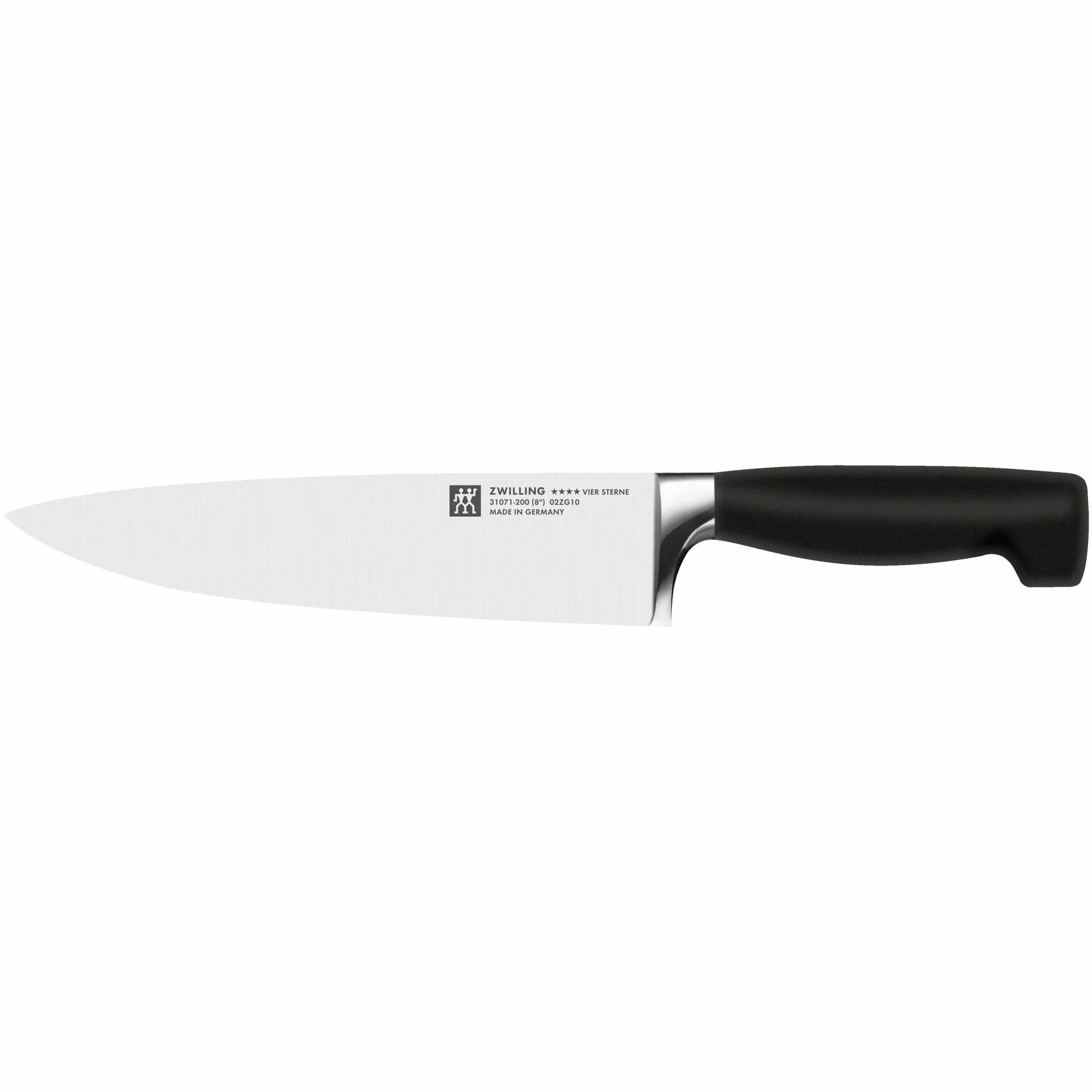 ZWILLING Kochmesser 20 cm Vier Sterne Rostfreier Spezialstahl Kunststoff-Griff